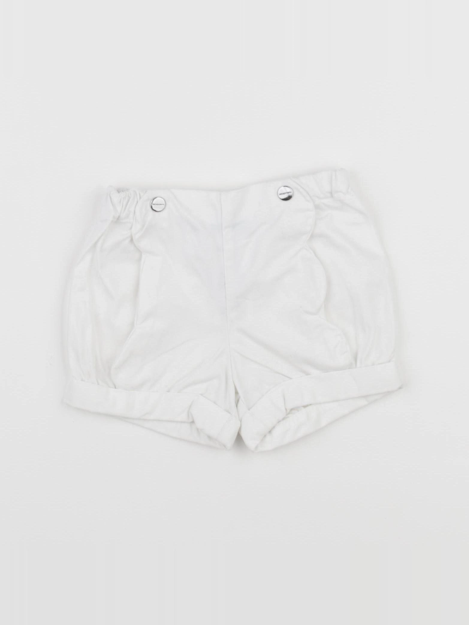 Jacadi - short blanc - 12 mois