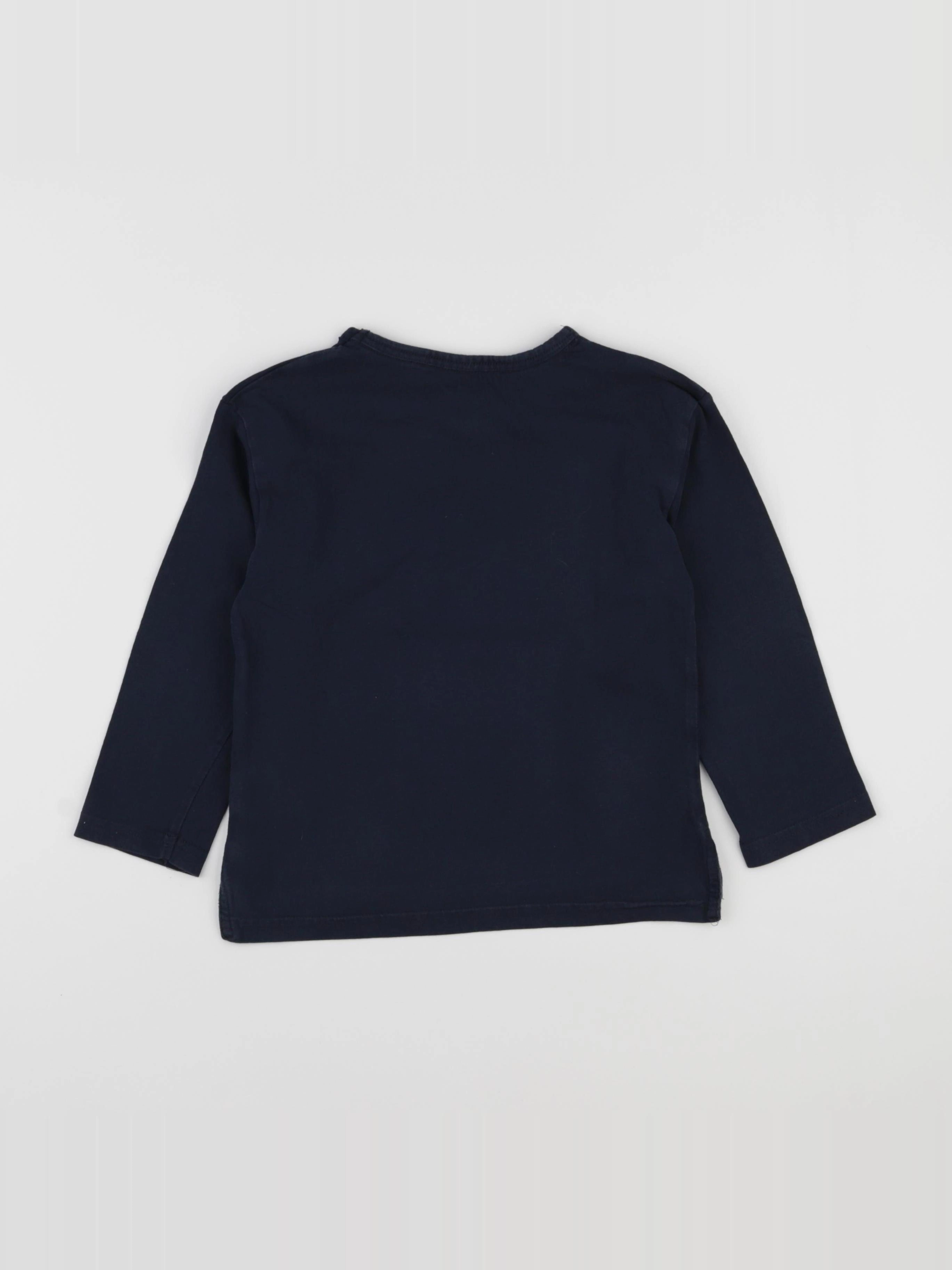 Vertbaudet - tee-shirt bleu - 6 ans