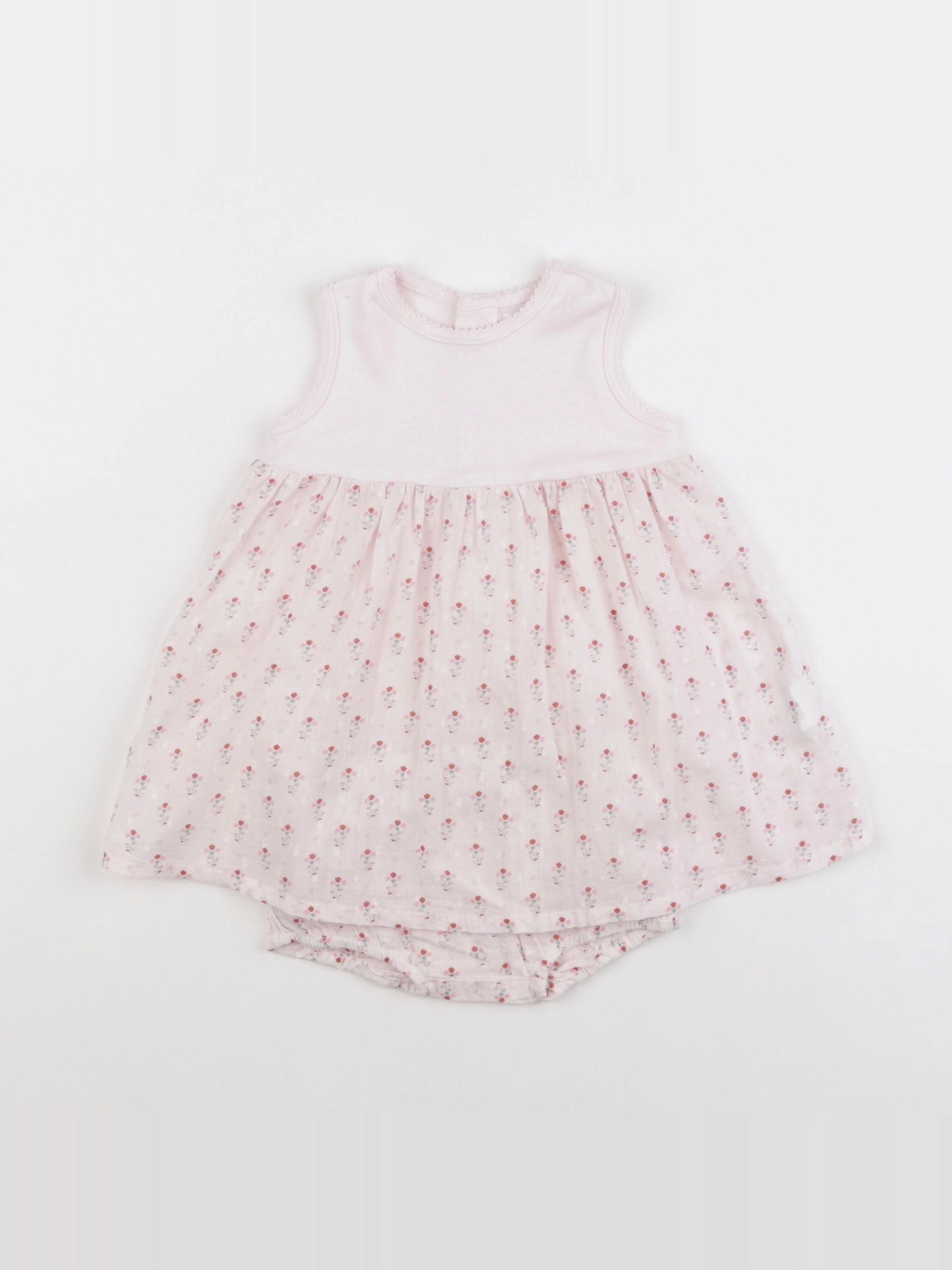 Boutchou - robe rose - 3 mois