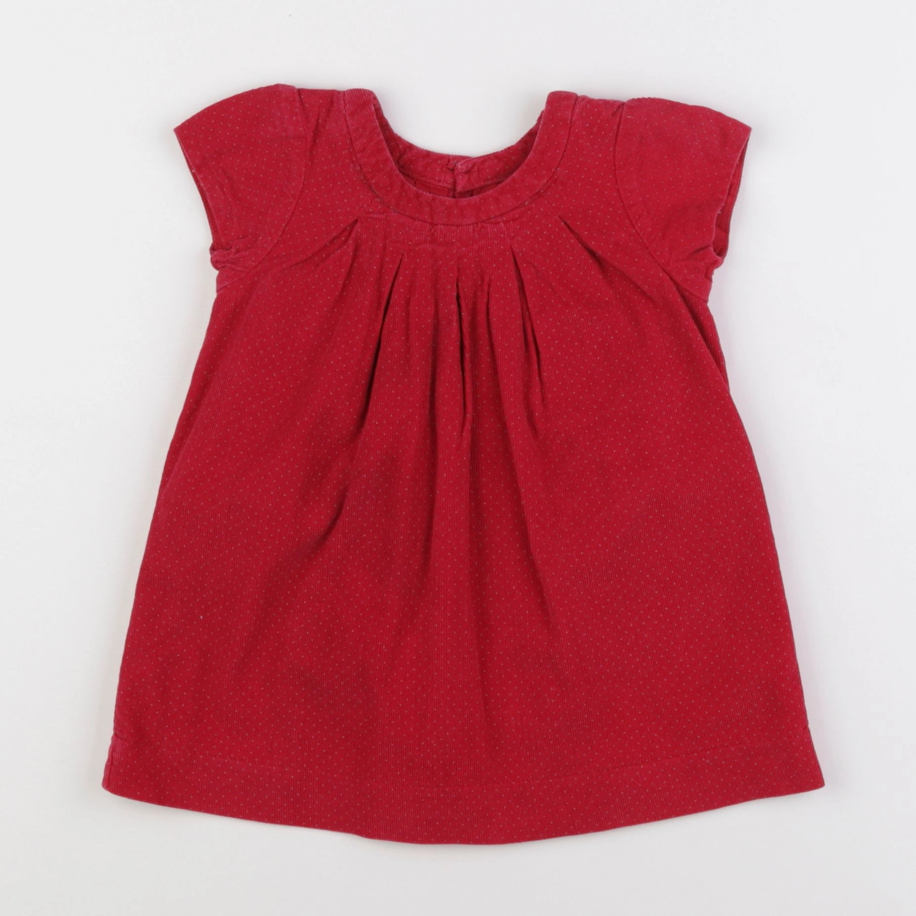 Jacadi - robe rouge - 12 mois