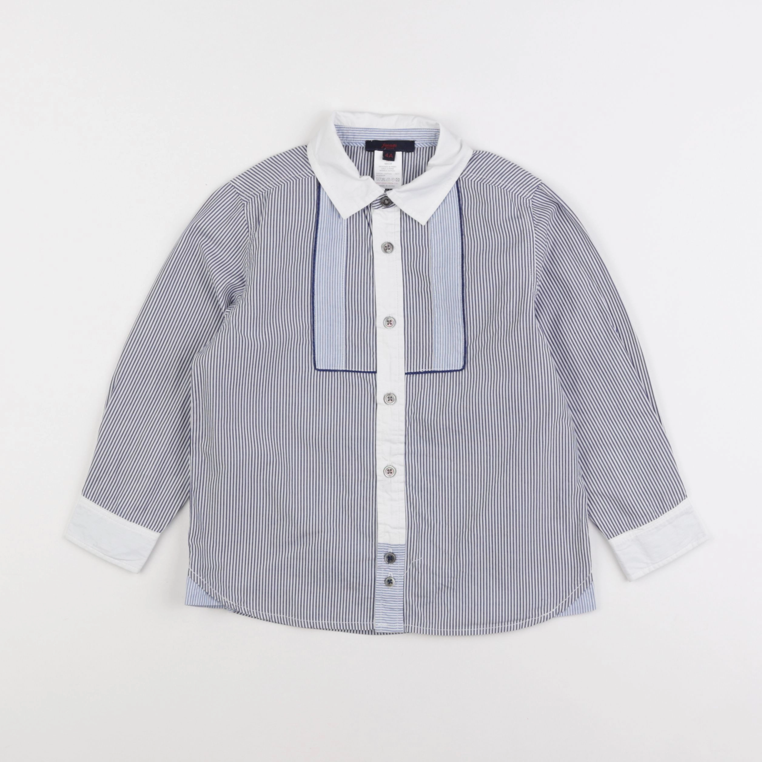 Jacadi - chemise bleu - 4 ans