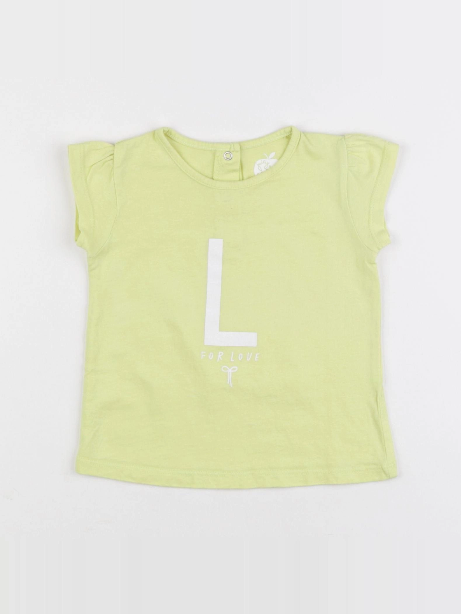 Tape à l'oeil - tee-shirt jaune - 2 ans
