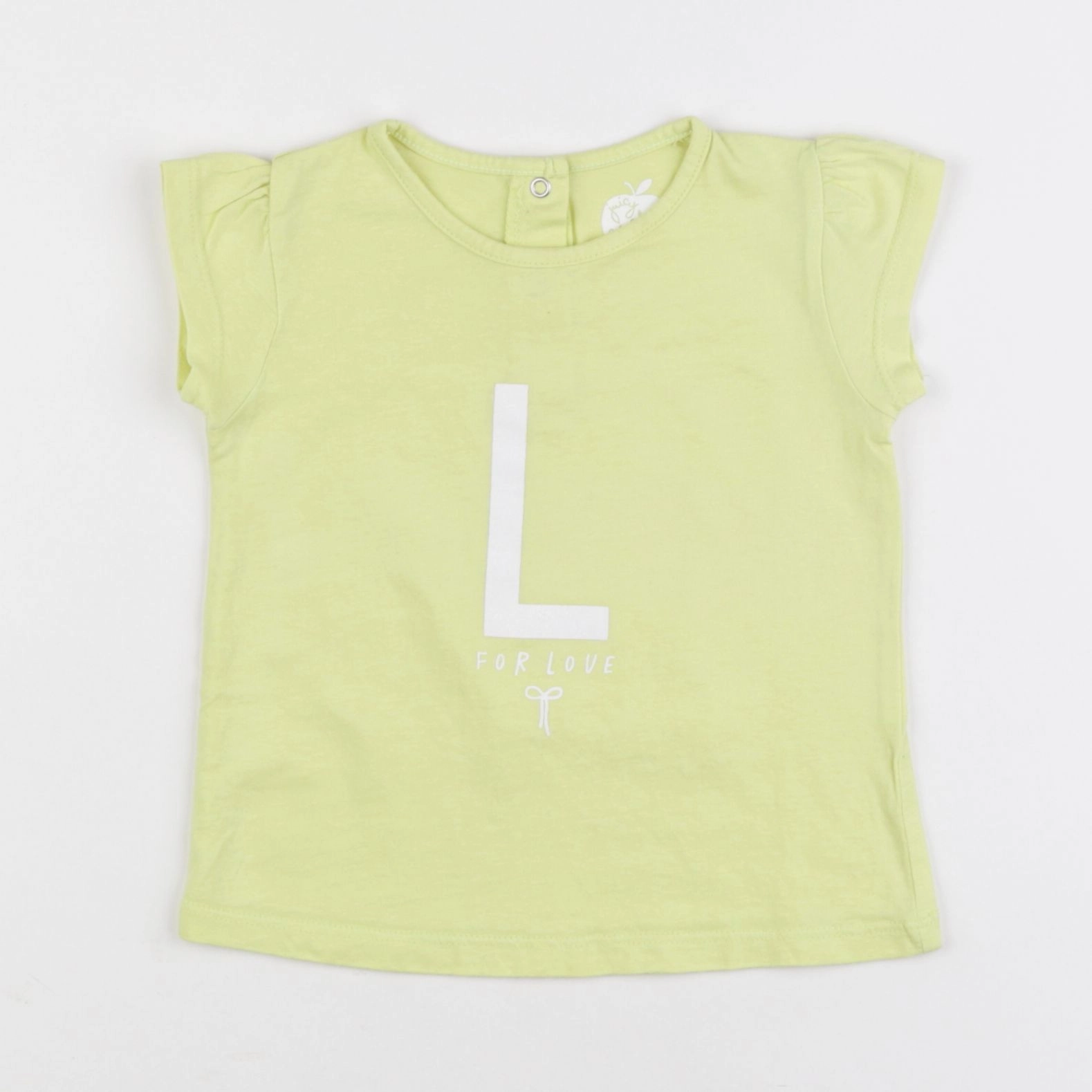 Tape à l'oeil - tee-shirt jaune - 2 ans