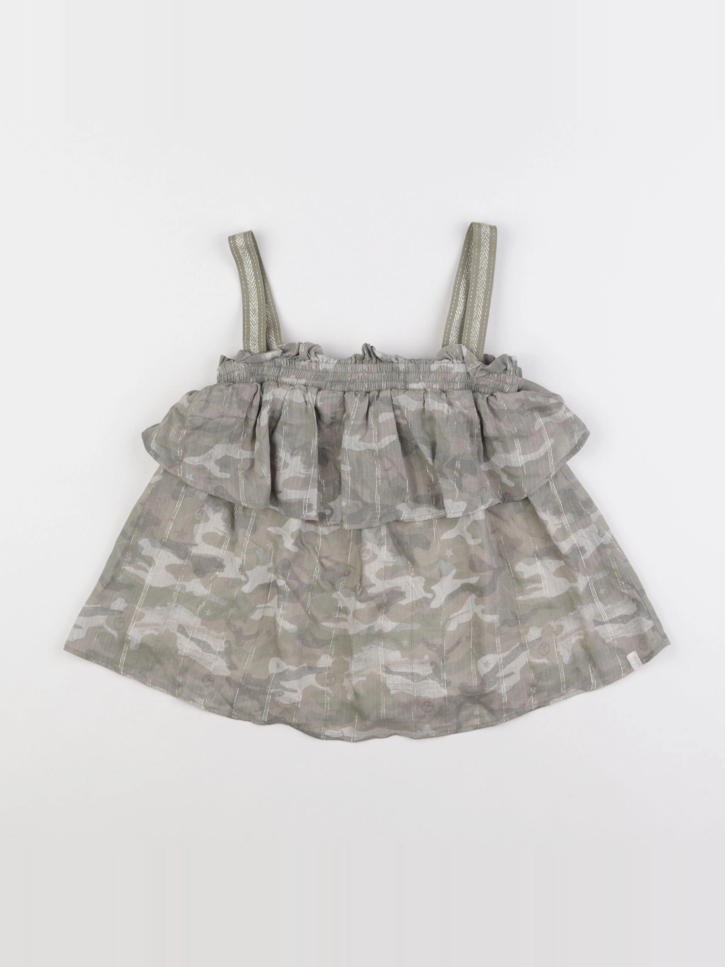 IKKS - blouse vert - 8 ans