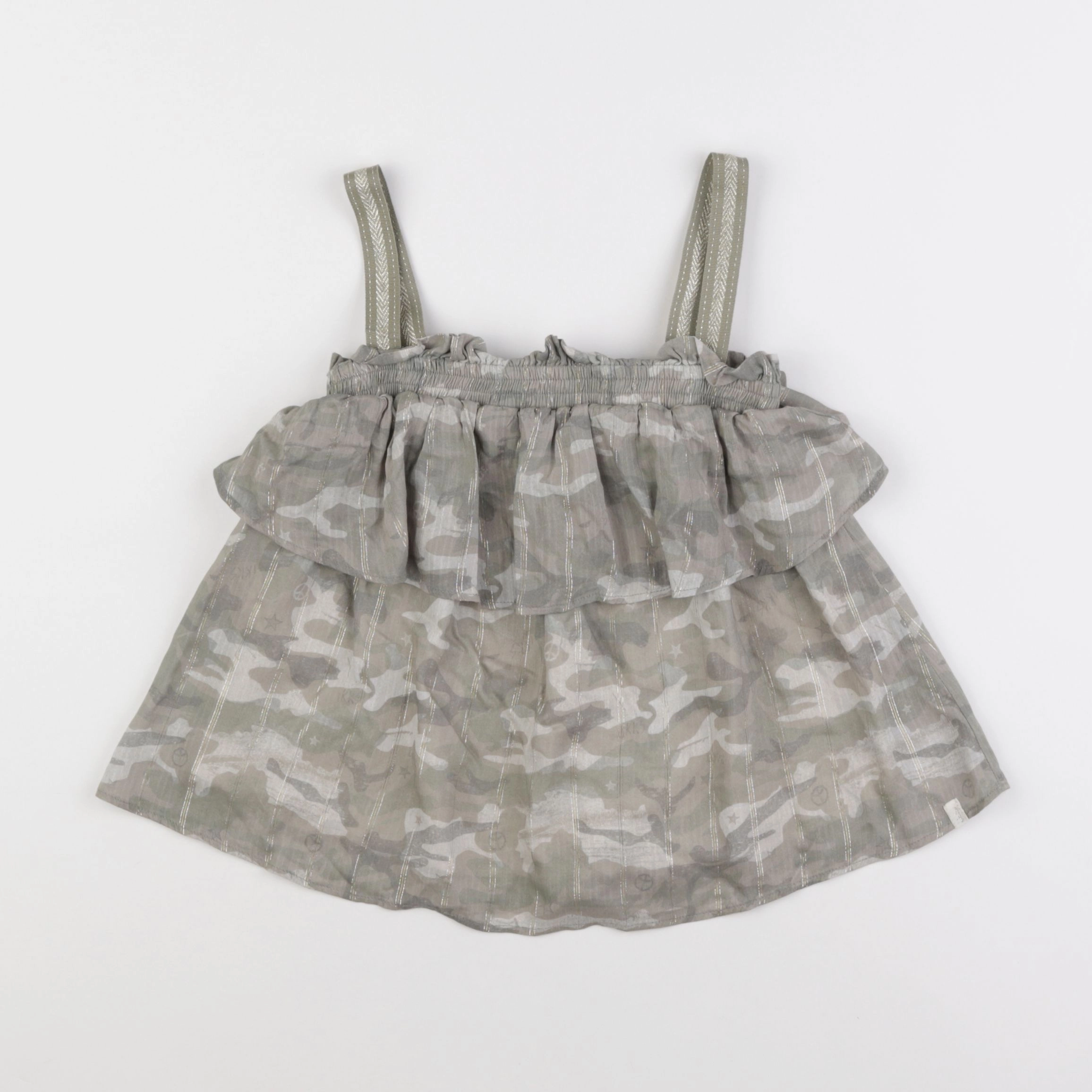 IKKS - blouse vert - 8 ans
