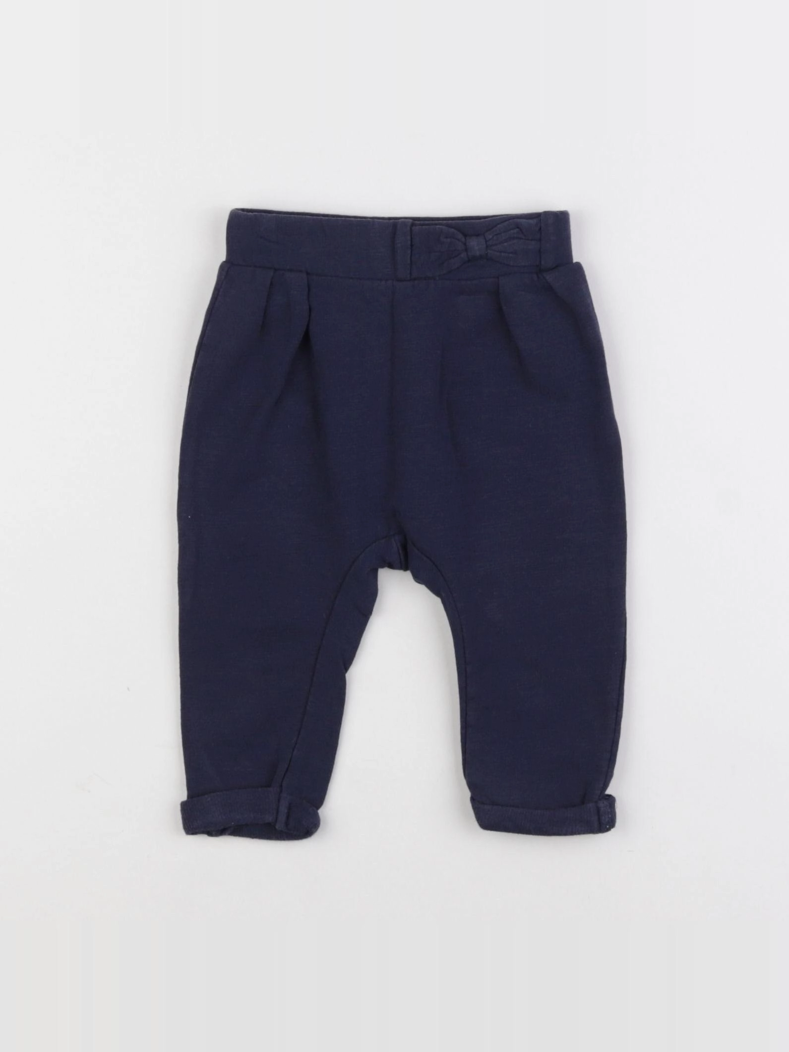 Zara - sarouel bleu - 3/6 mois