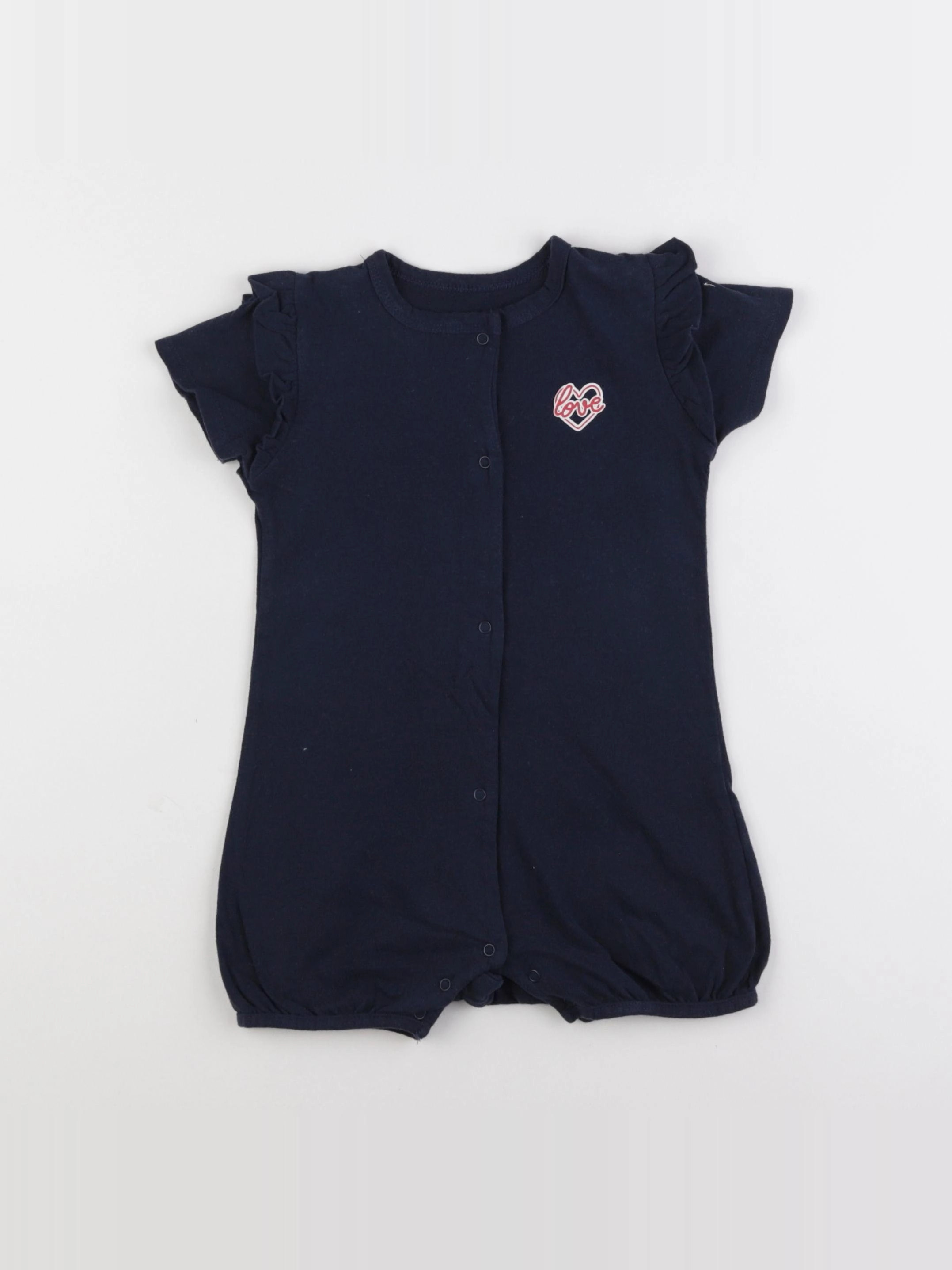 Vertbaudet - combinaison bleu - 2 ans
