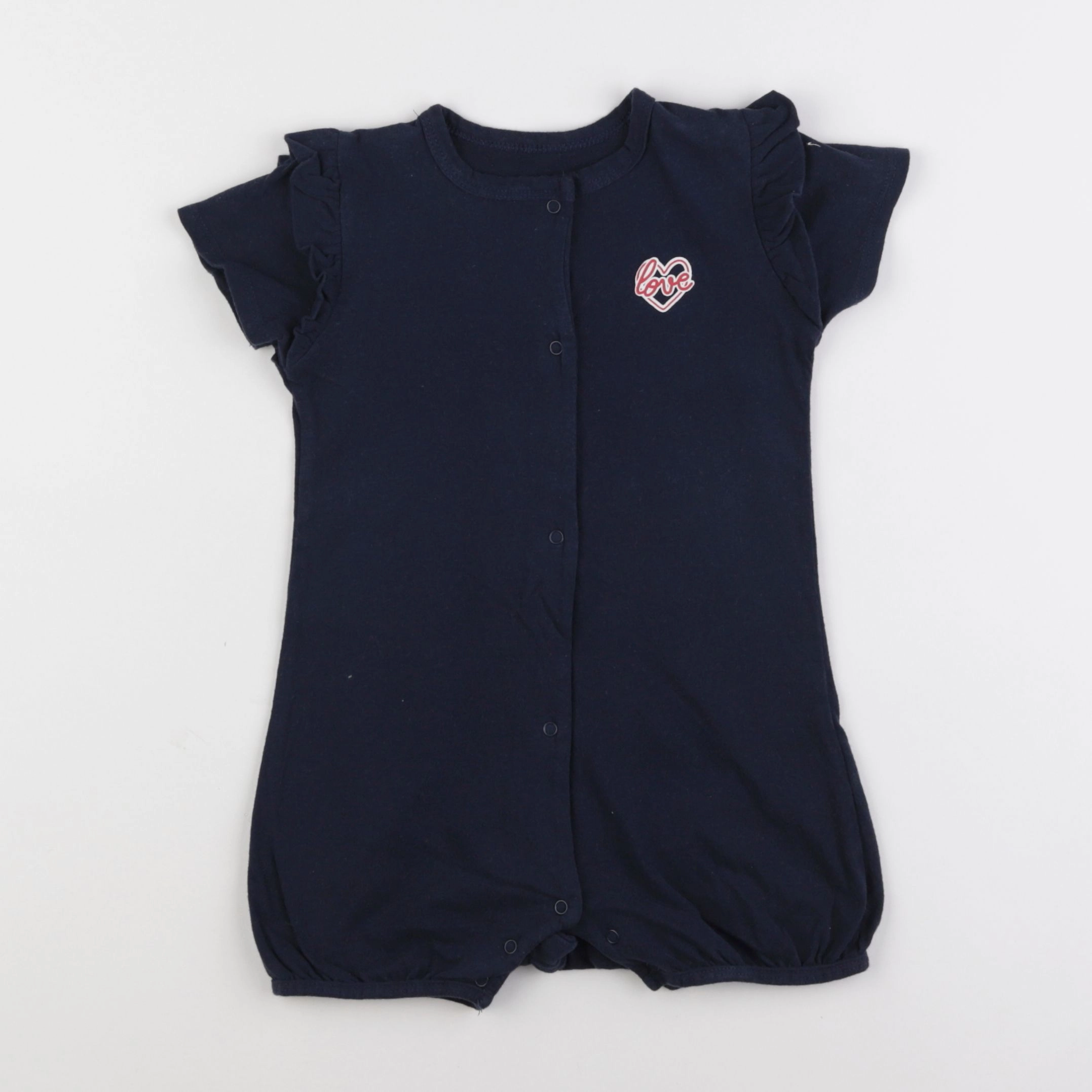 Vertbaudet - combinaison bleu - 2 ans