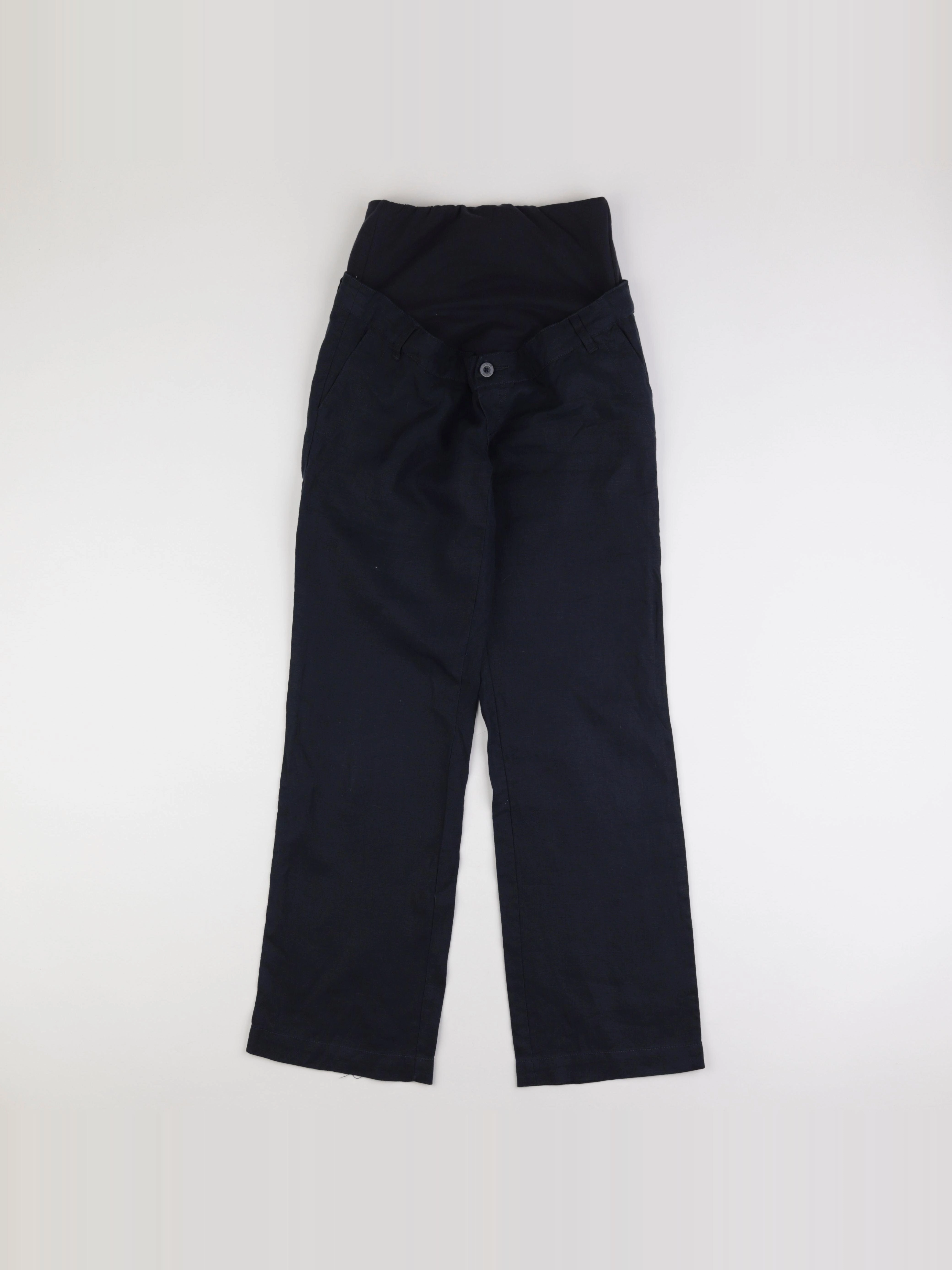 Vertbaudet - pantalon grossesse bleu - 34