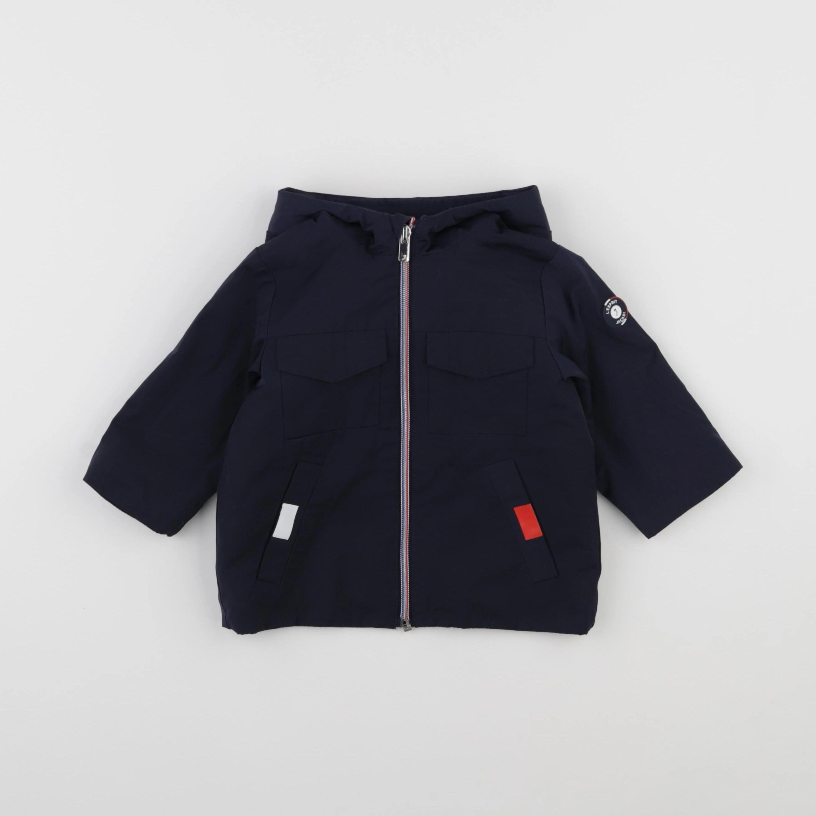 Jacadi - veste bleu - 12 mois