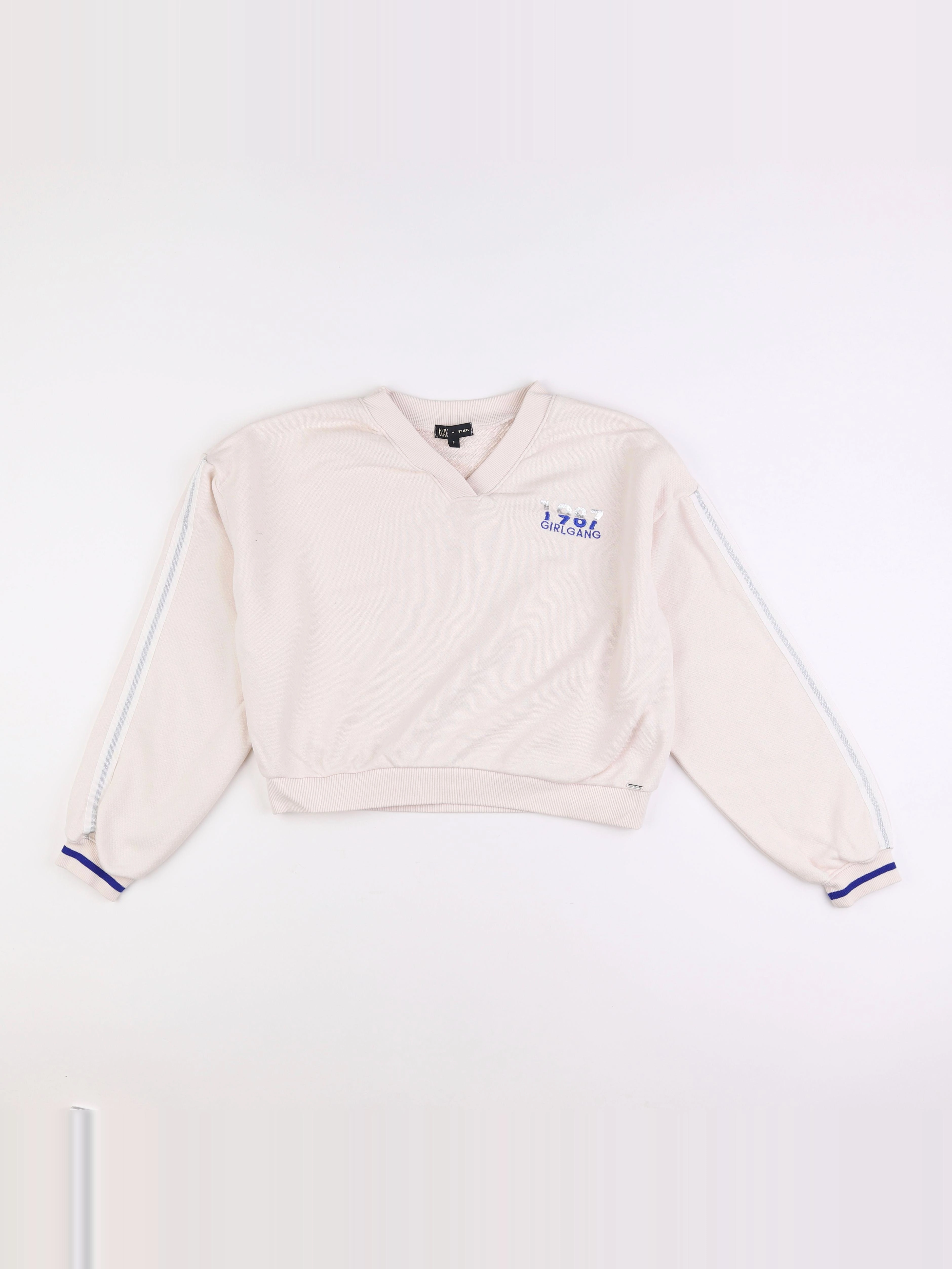 IKKS - sweat beige - 14 ans