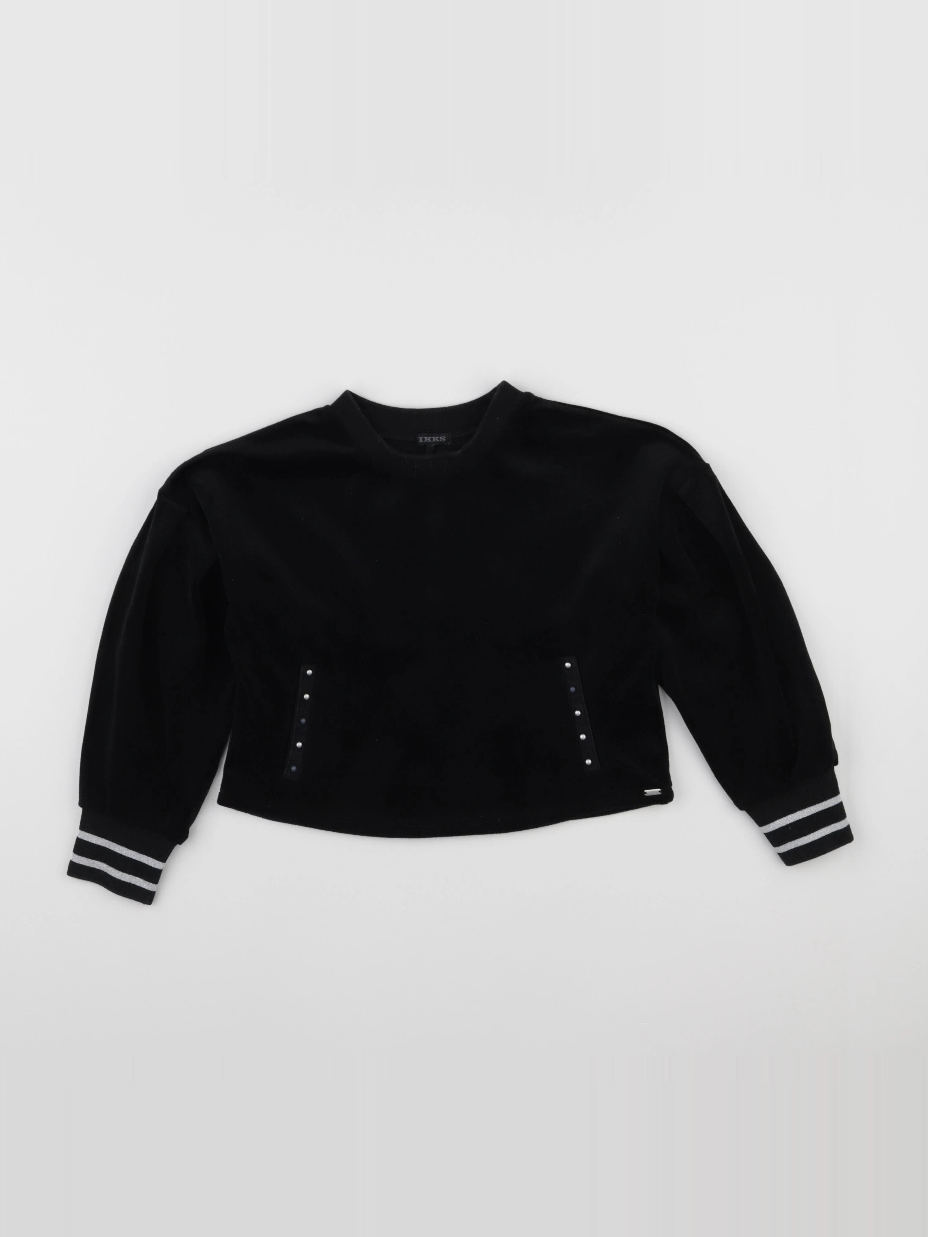 IKKS - sweat court noir - 6 ans