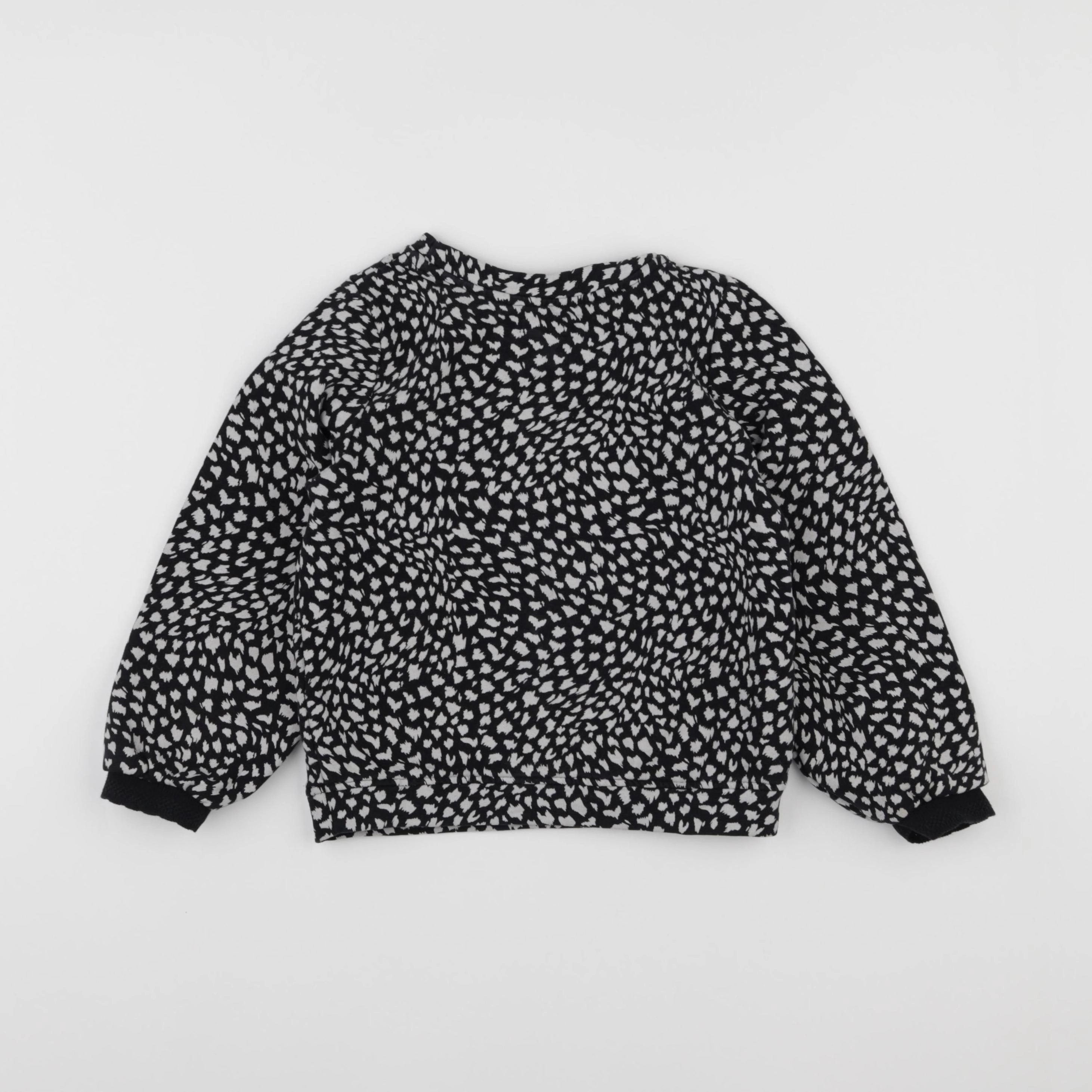 IKKS - sweat beige, noir - 6 ans