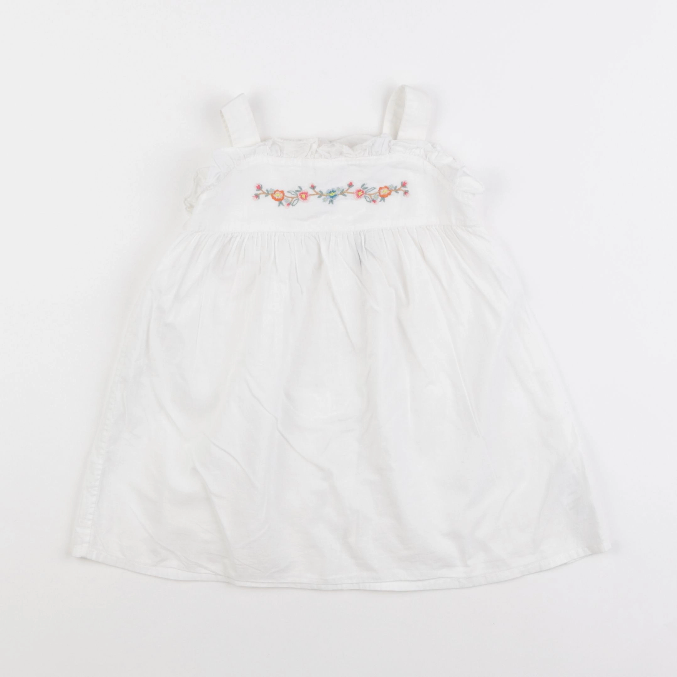 Bonton - robe blanc - 18 mois