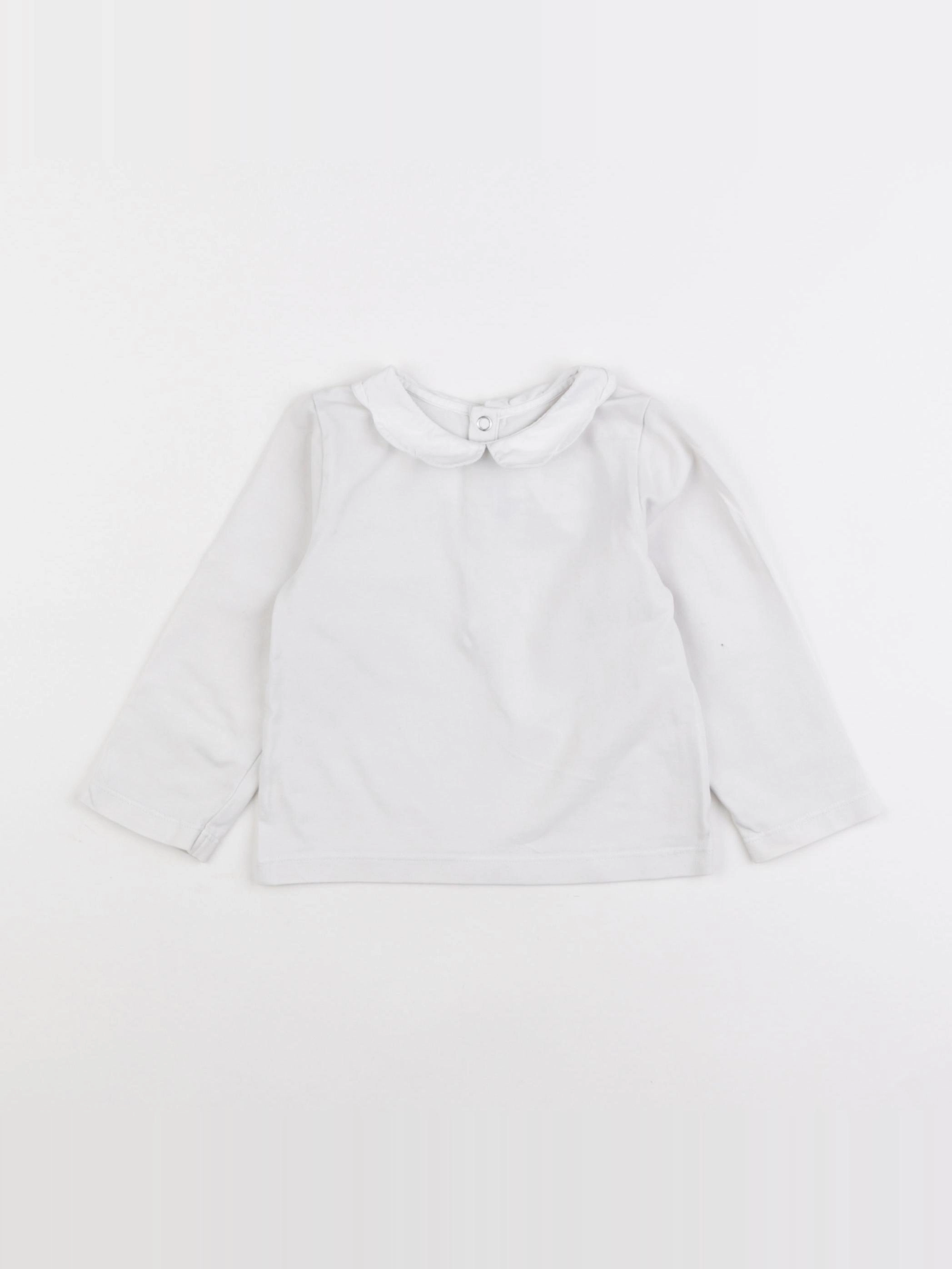 Jacadi - tee-shirt blanc - 18 mois
