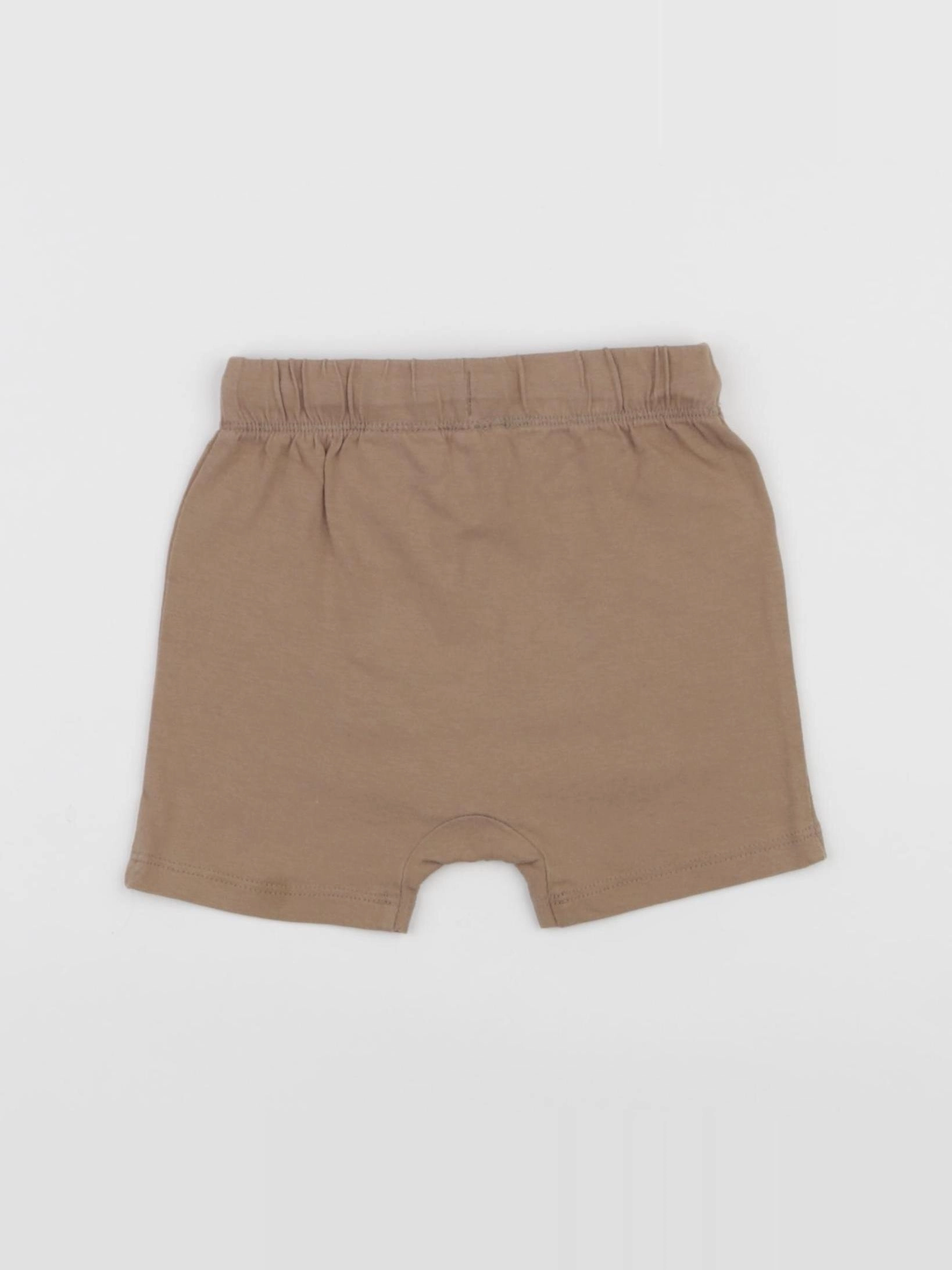 H&M - short beige - 6 mois