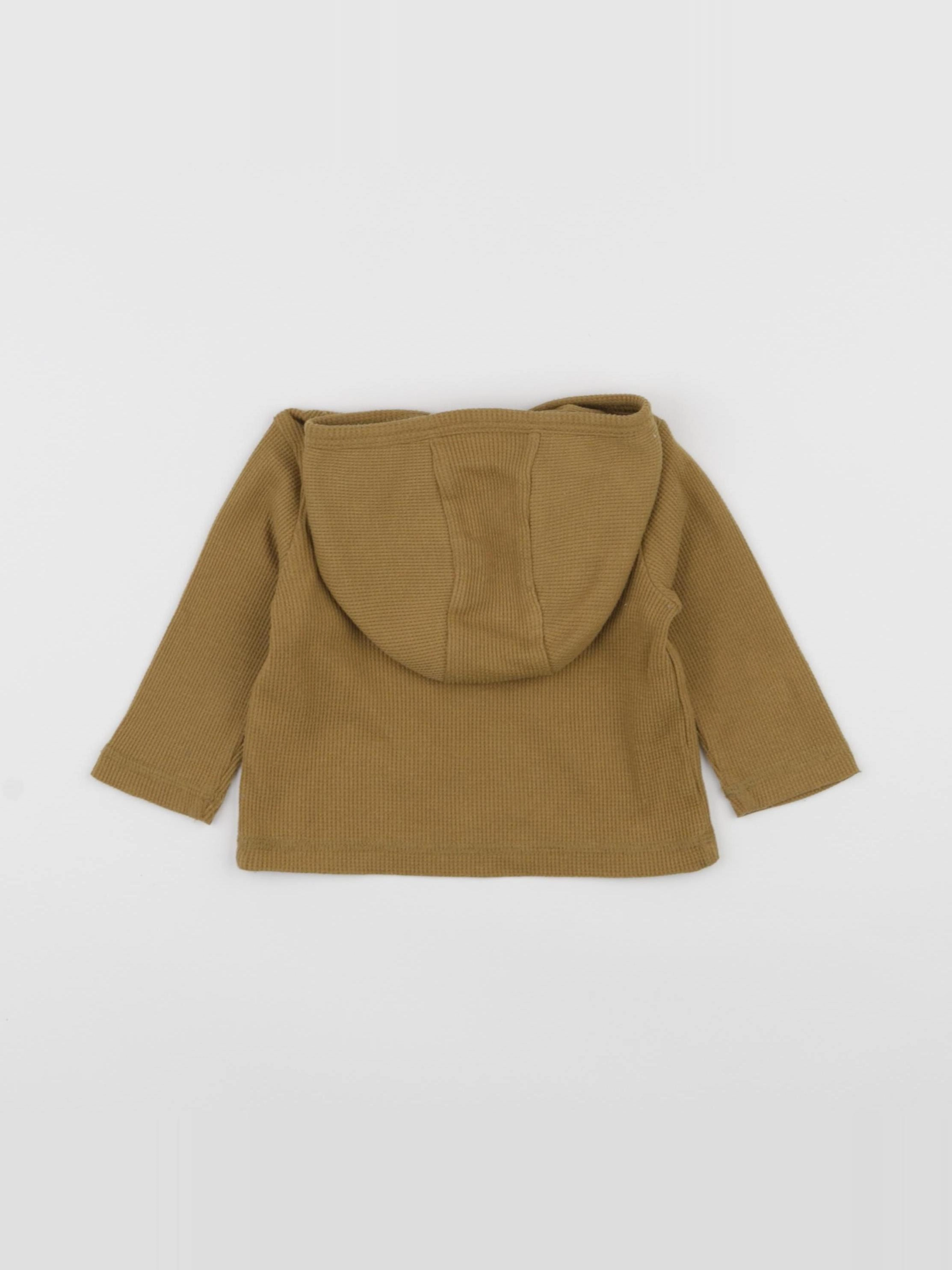 Vertbaudet - tee-shirt jaune - 6 mois