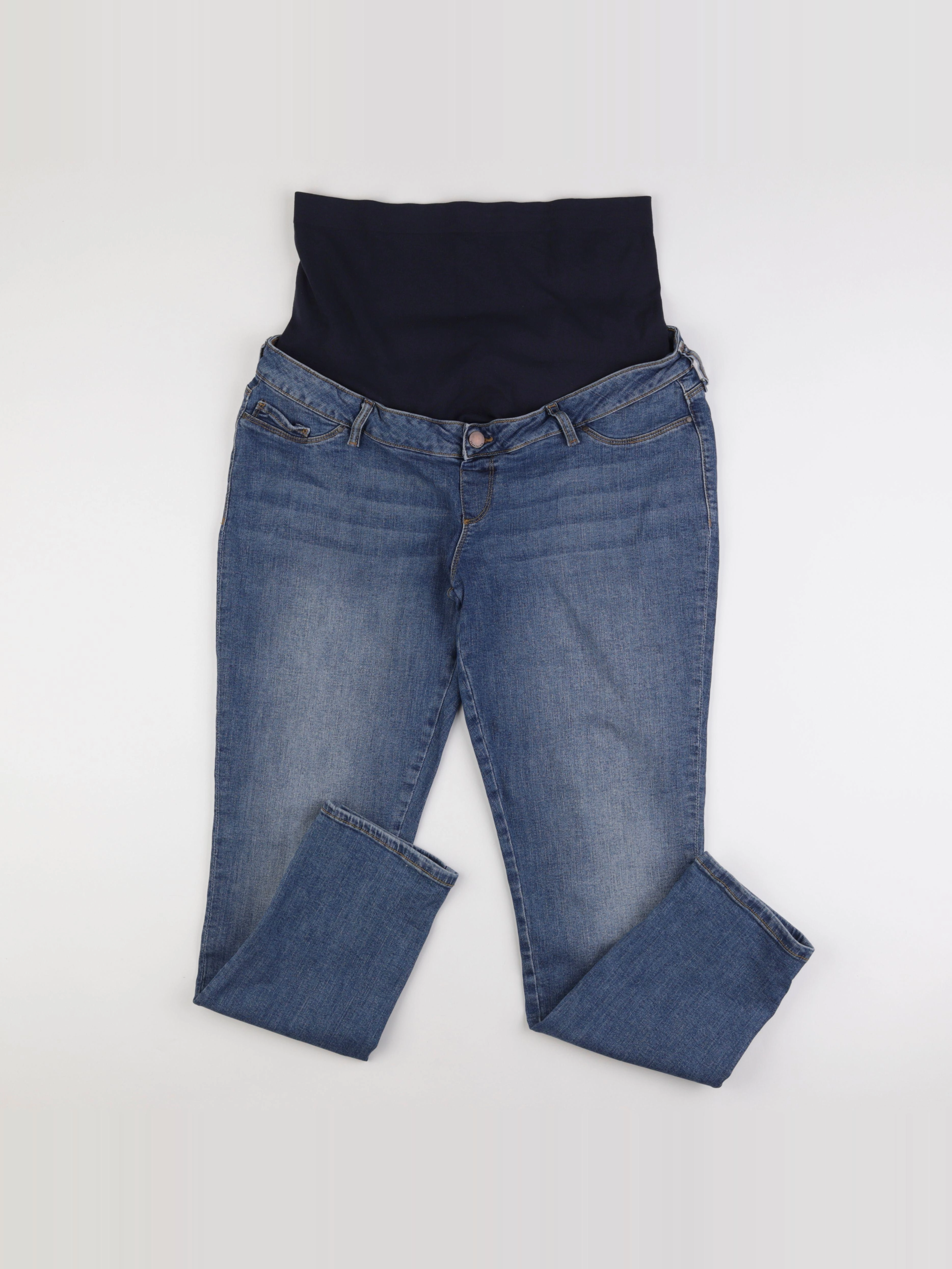 Seraphine - jean grossesse bleu - 46