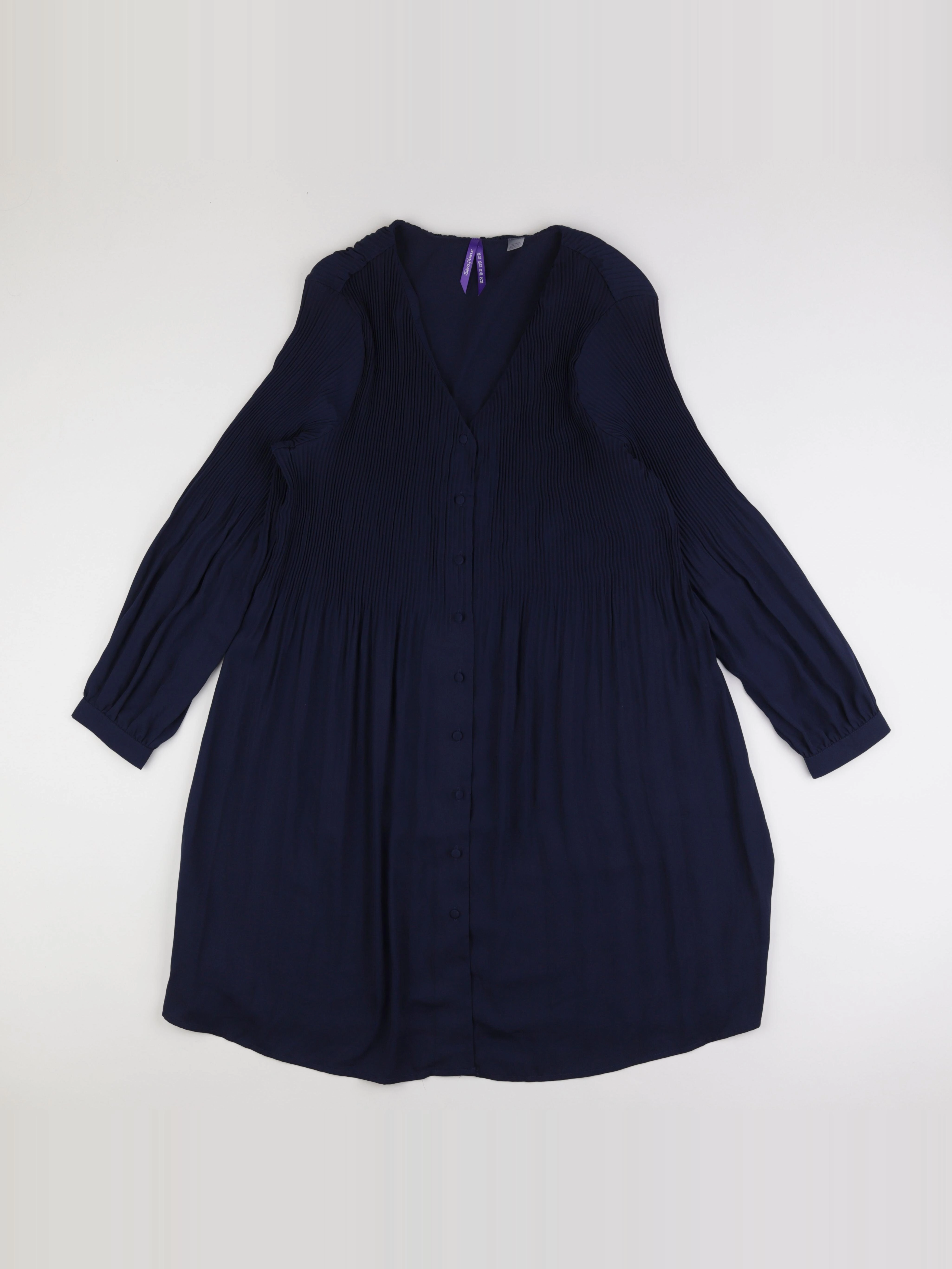 Seraphine - robe grossesse bleu - 46