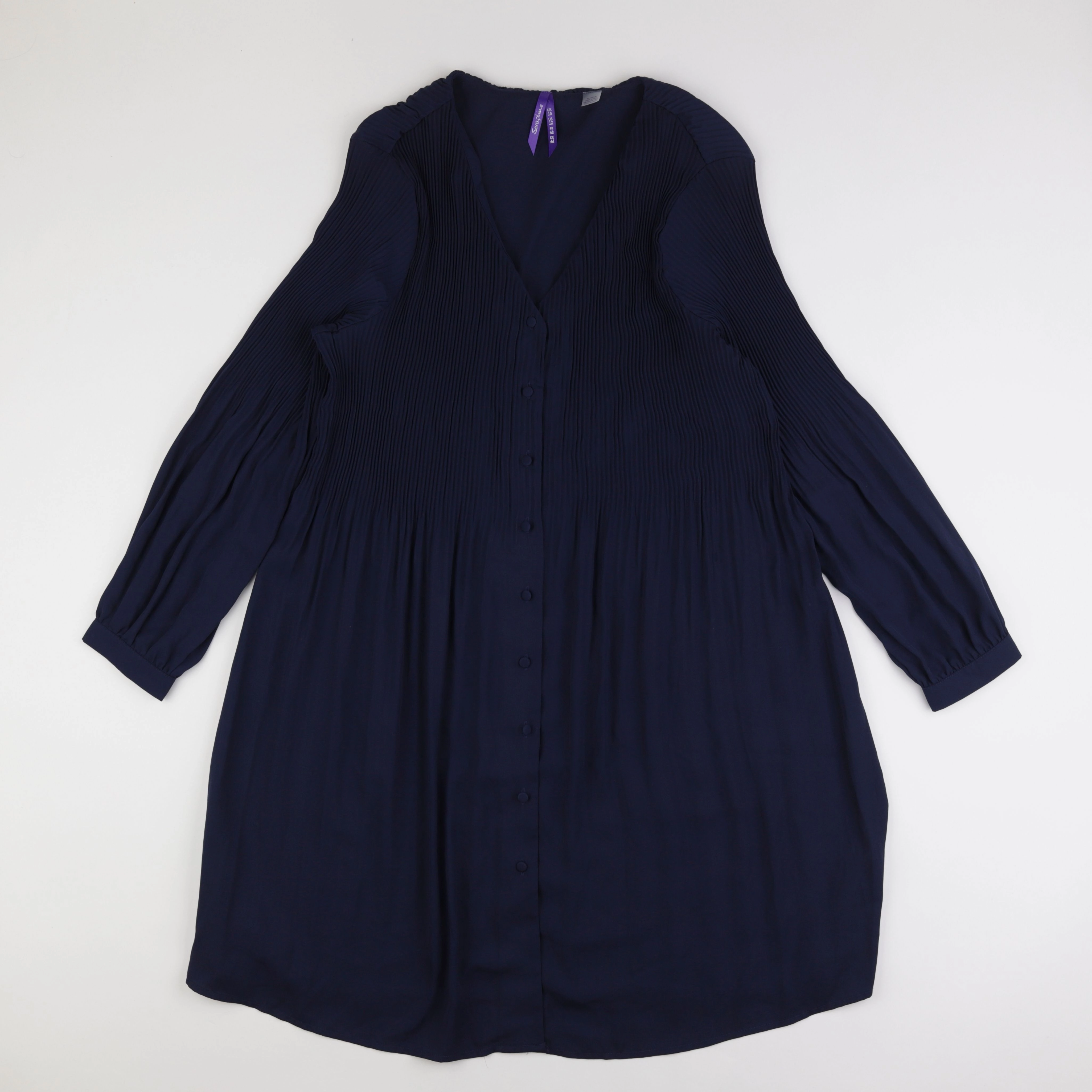 Seraphine - robe grossesse bleu - 46