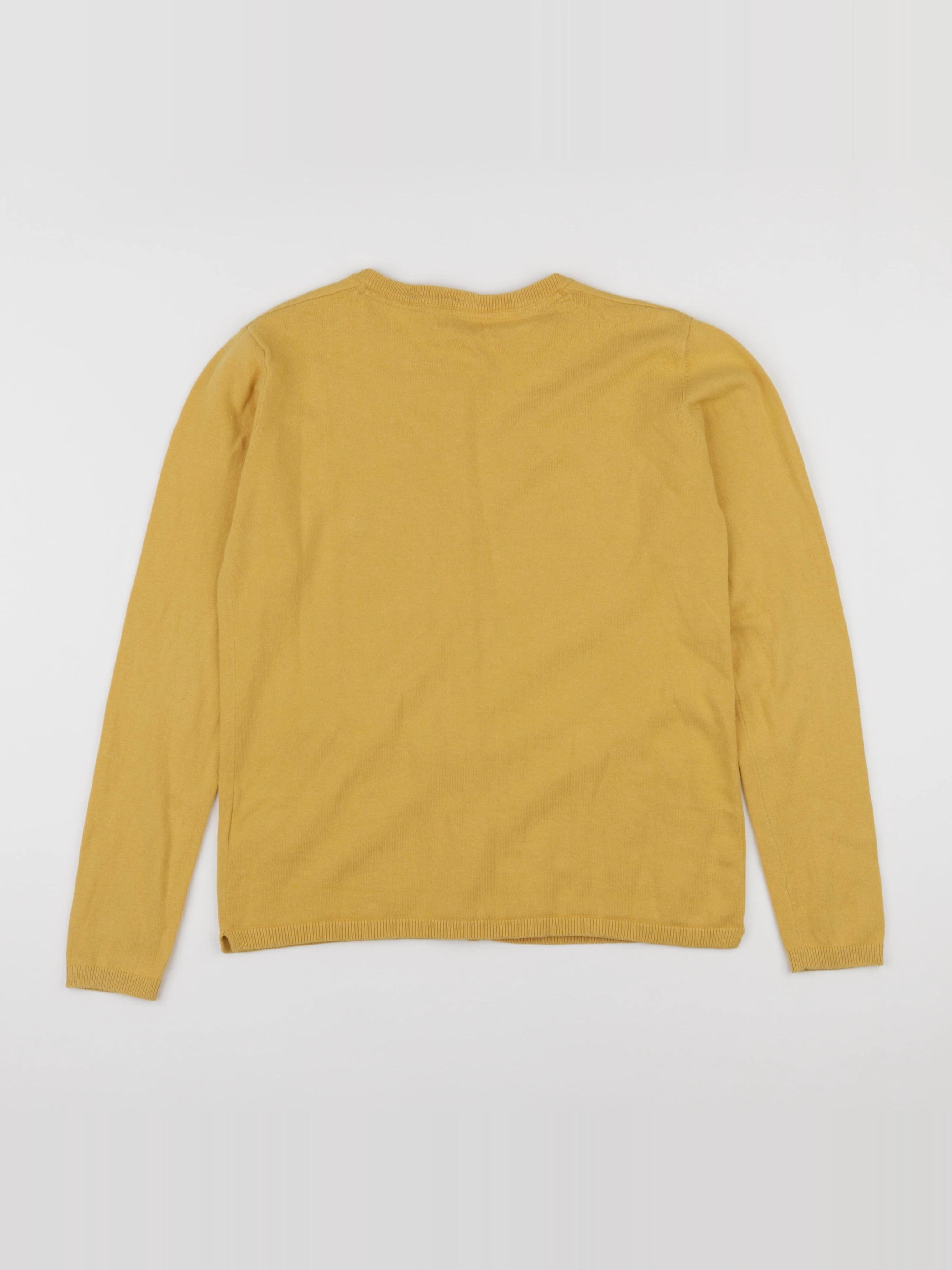 Vertbaudet - gilet jaune - 12 ans