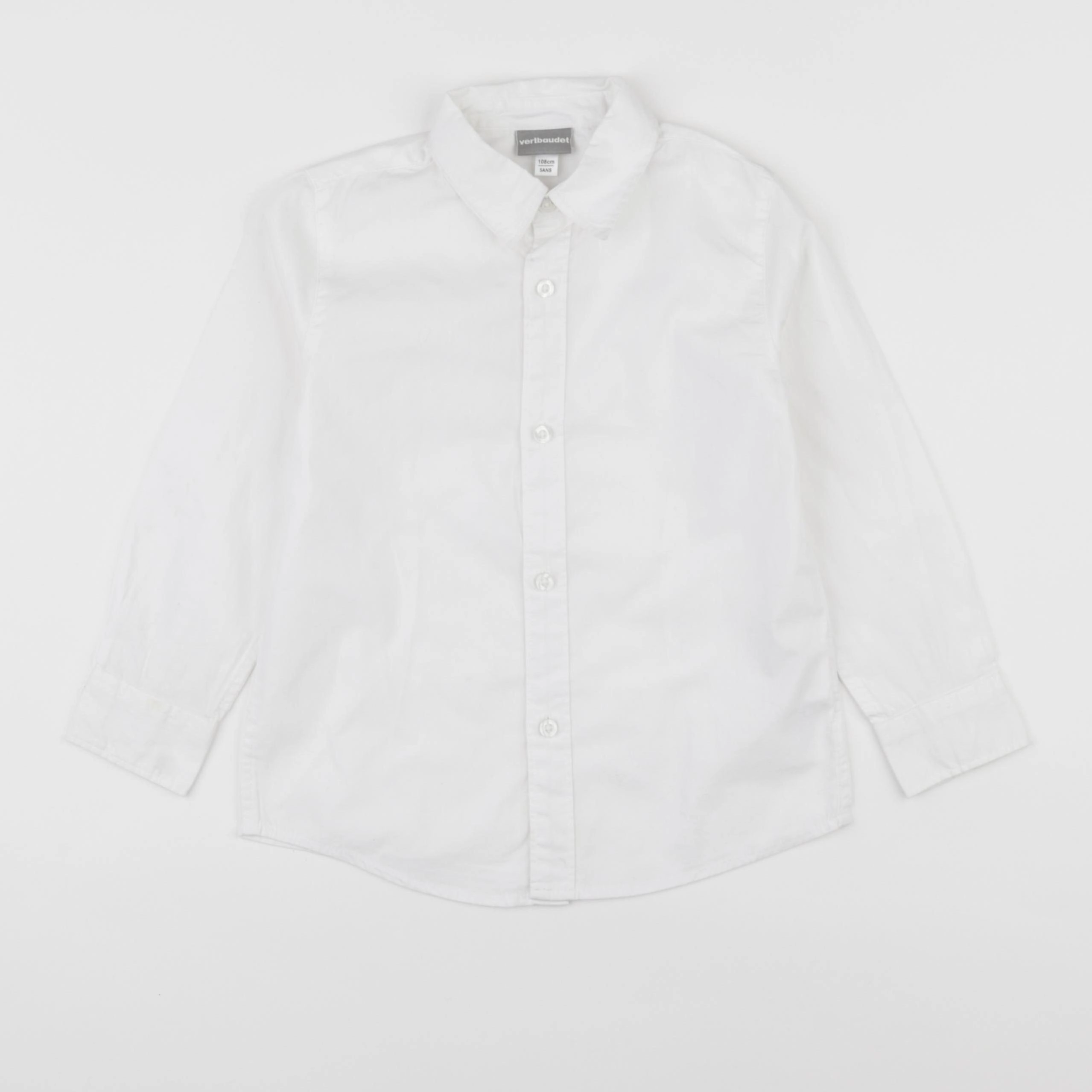 Vertbaudet - chemise blanc - 5 ans