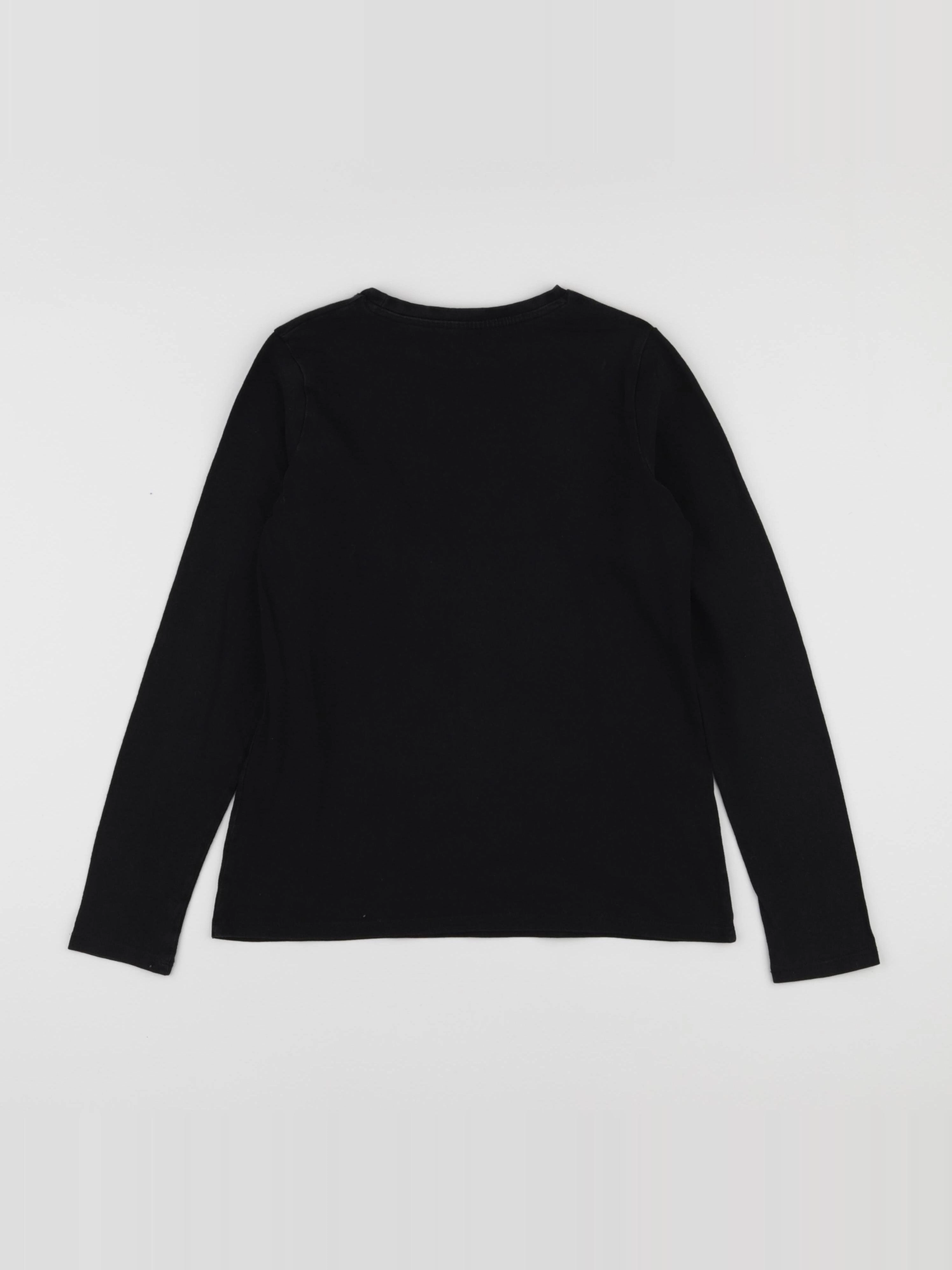 Vertbaudet - tee-shirt noir - 10 ans