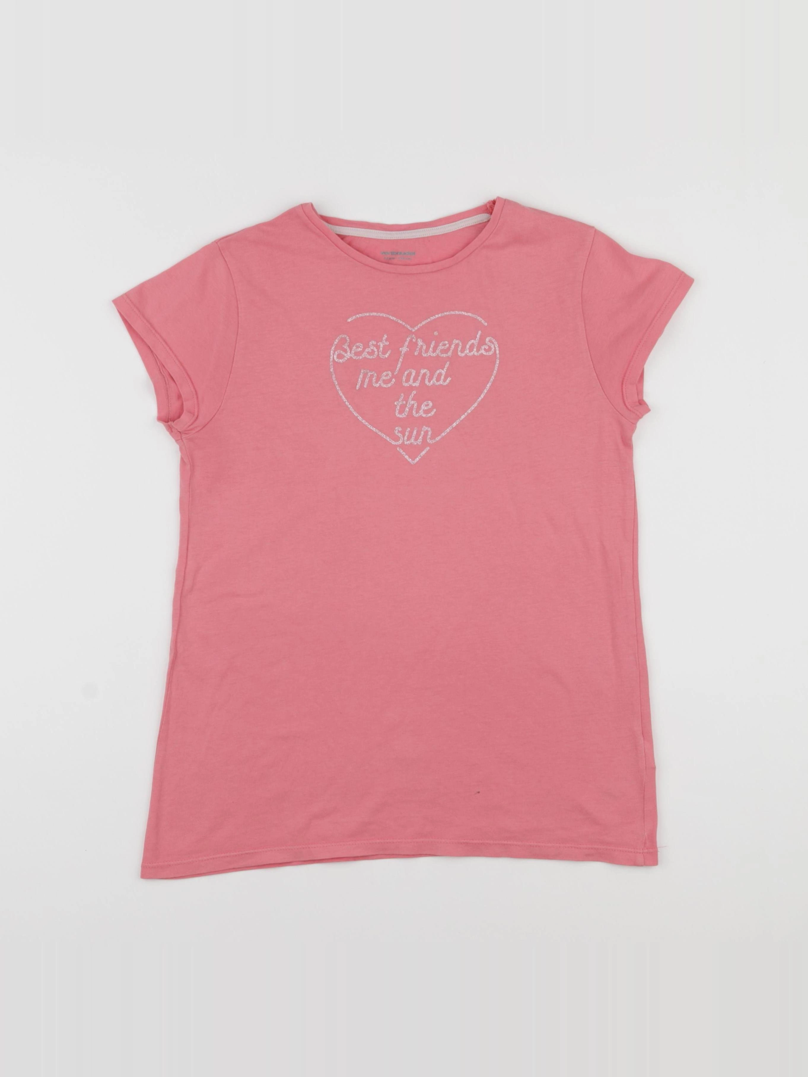 Vertbaudet - tee-shirt rose - 12 ans