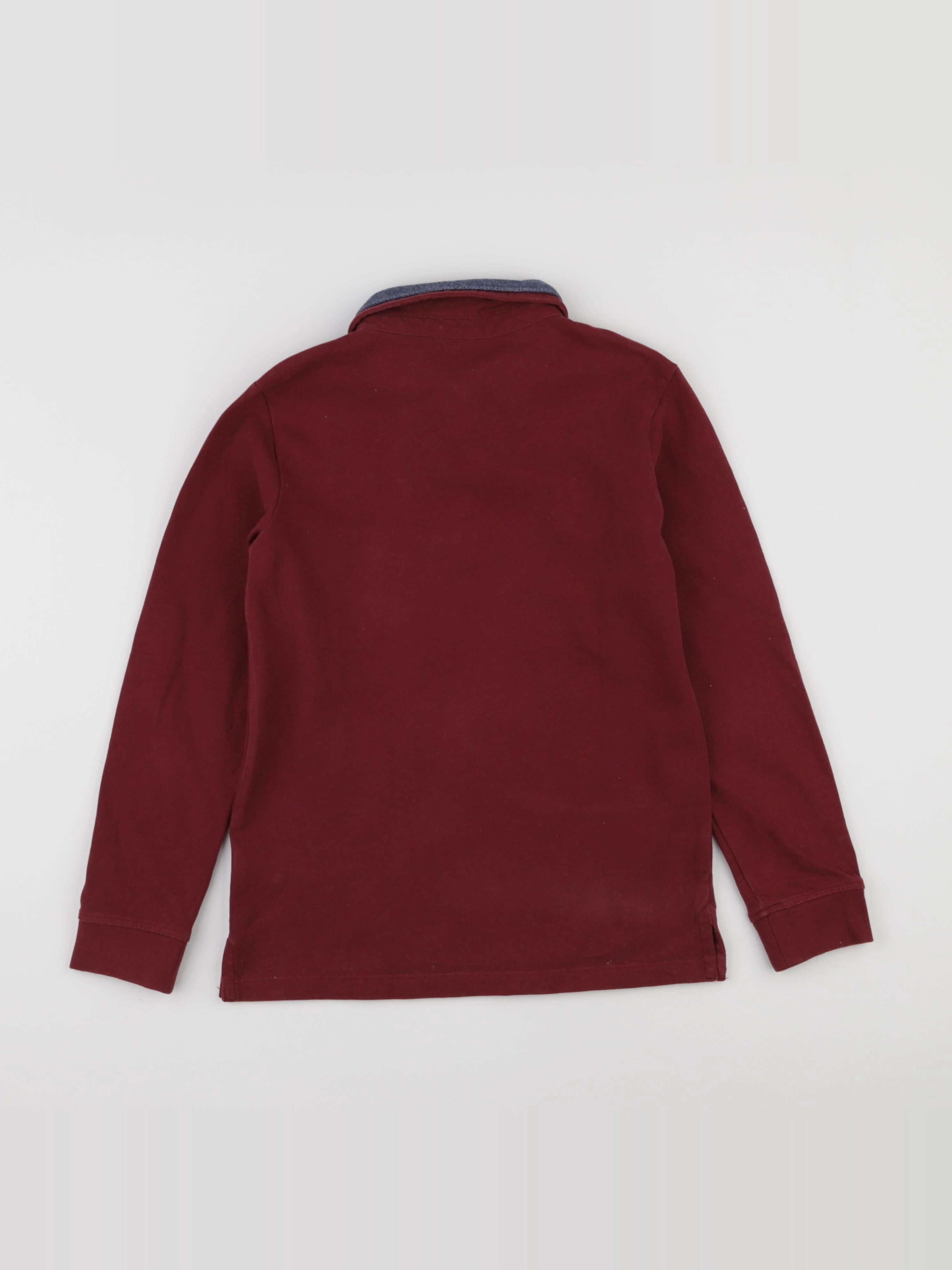 Vertbaudet - polo rouge - 10 ans