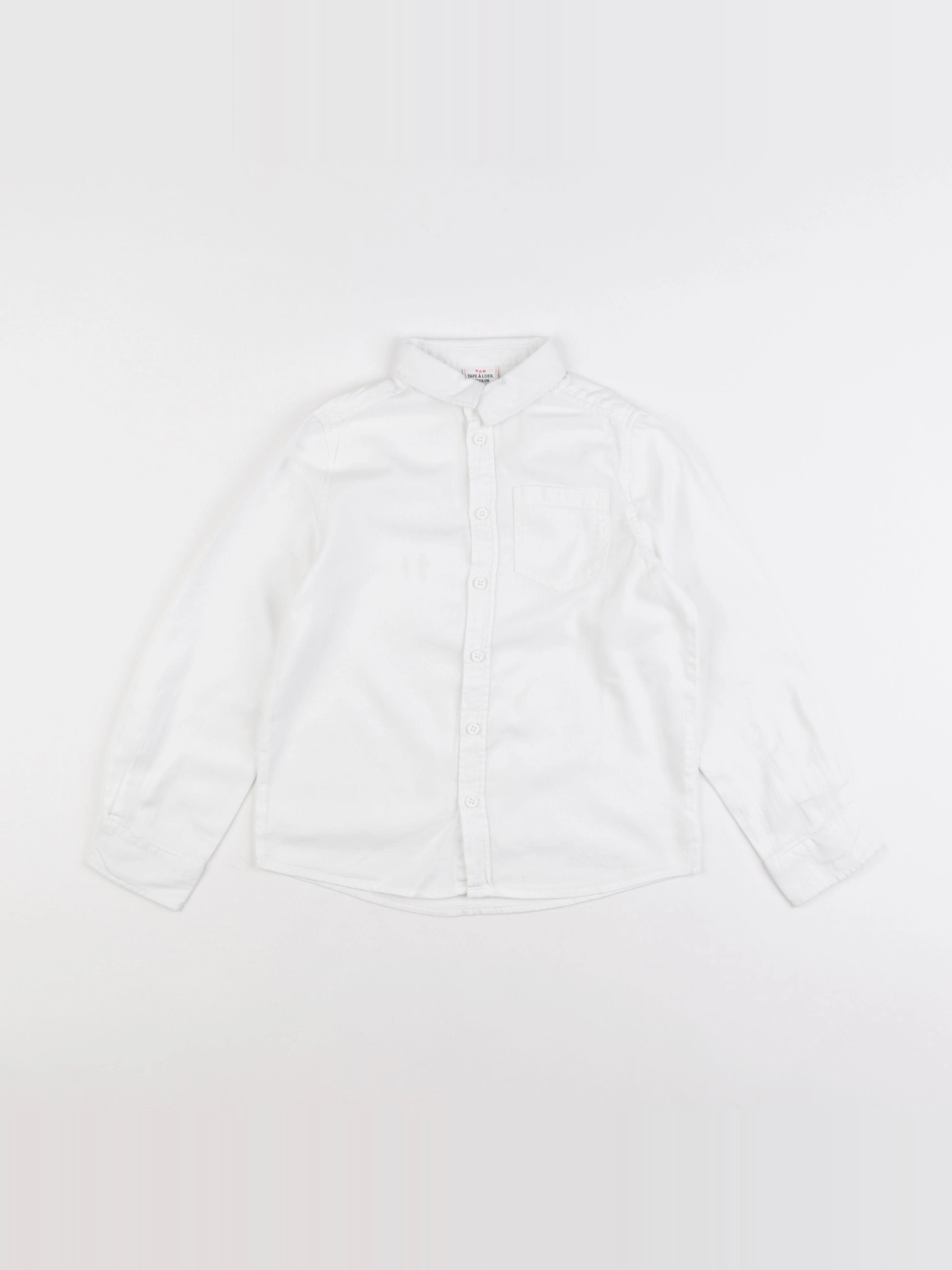 Tape à l'oeil - chemise blanc - 6 ans