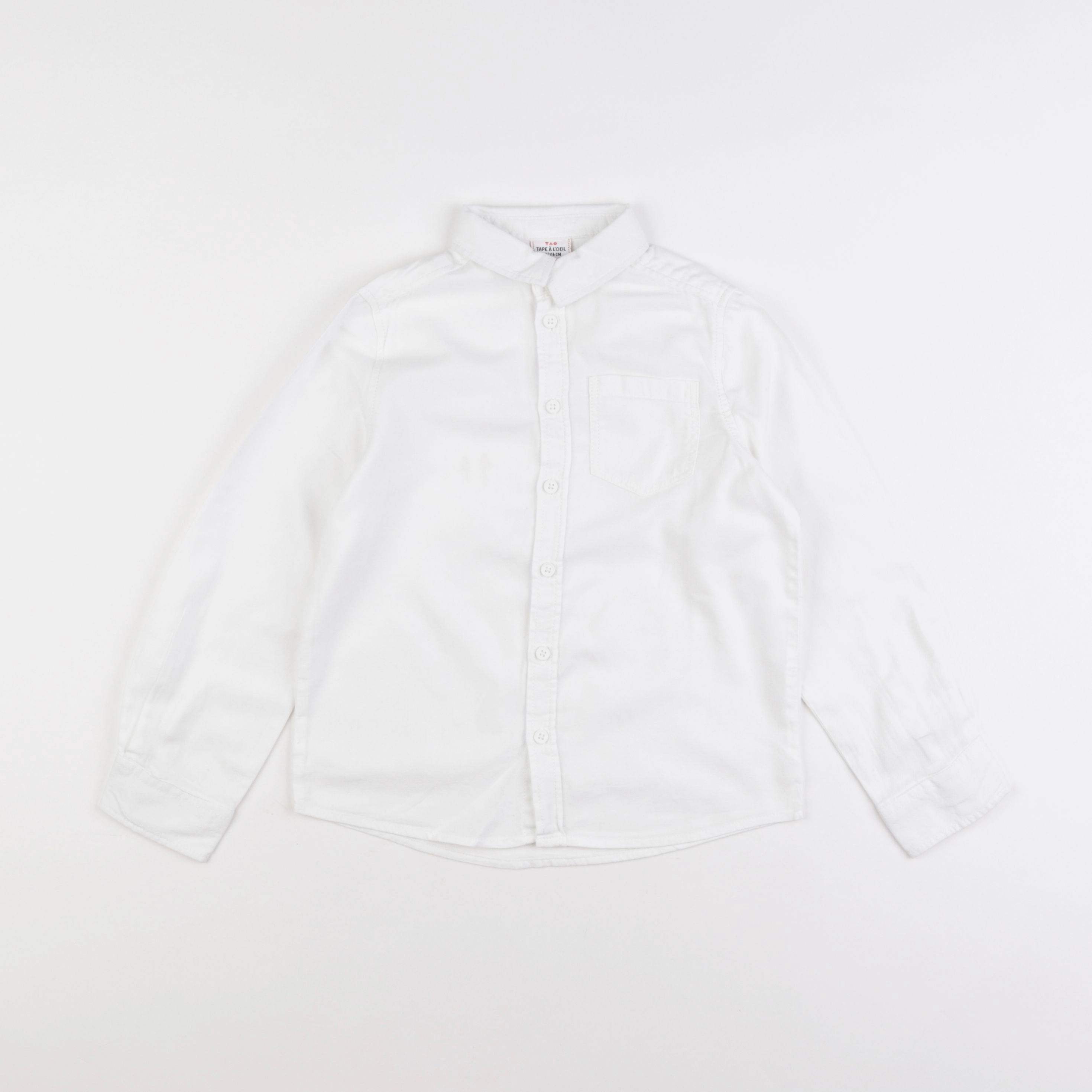 Tape à l'oeil - chemise blanc - 6 ans