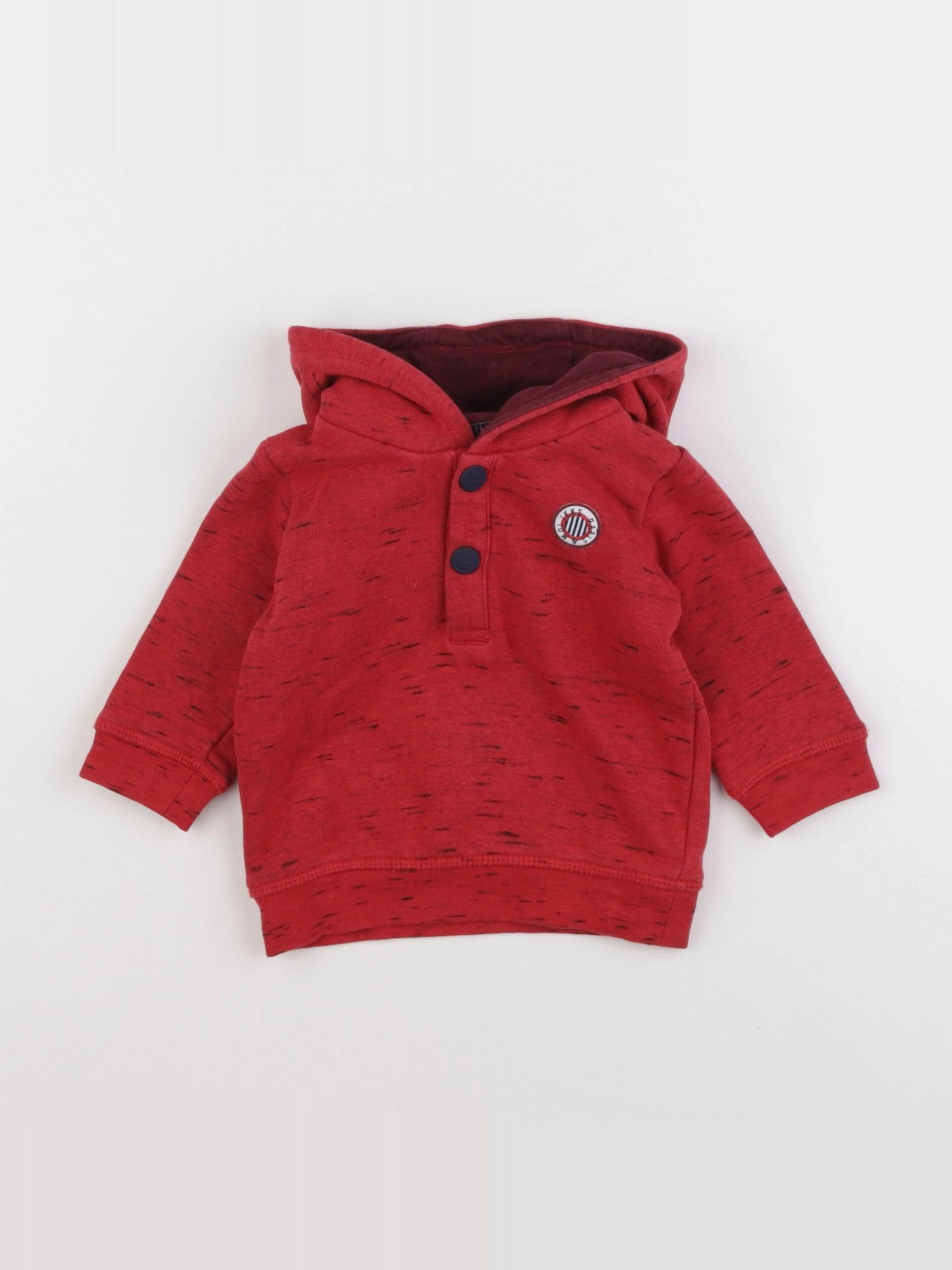 IKKS - sweat imprimé au dos rouge - 6 mois