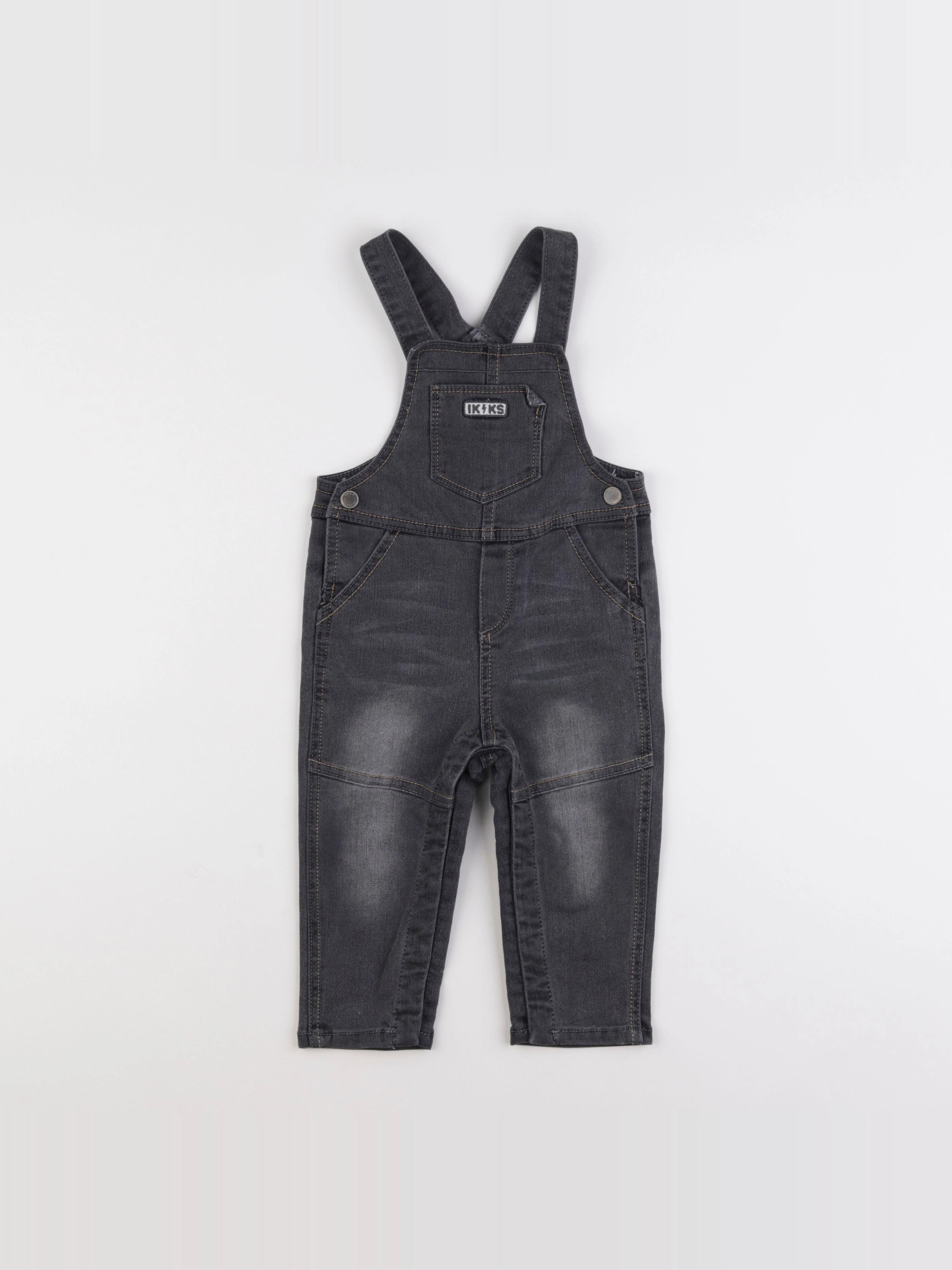 IKKS - salopette gris - 18 mois