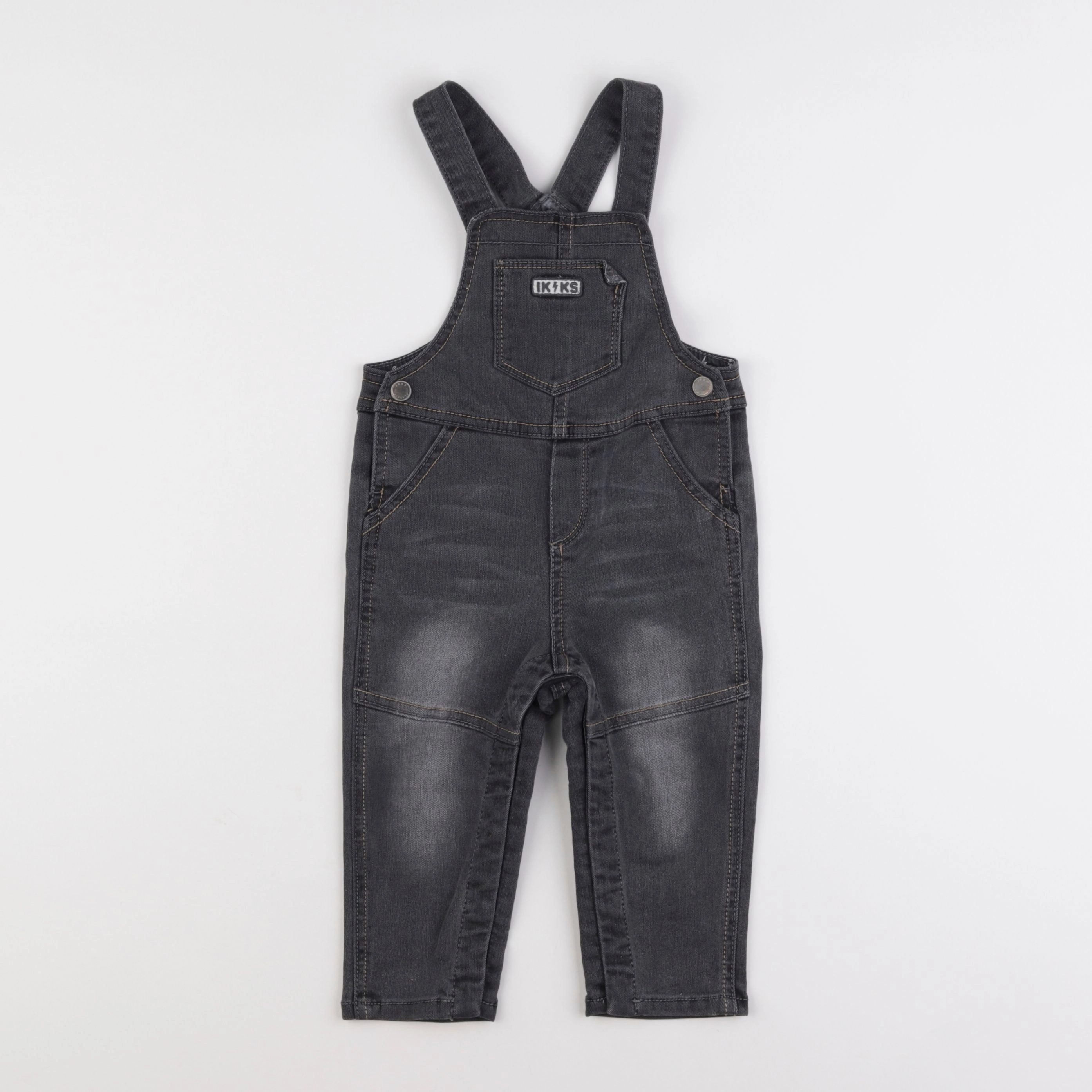 IKKS - salopette gris - 18 mois