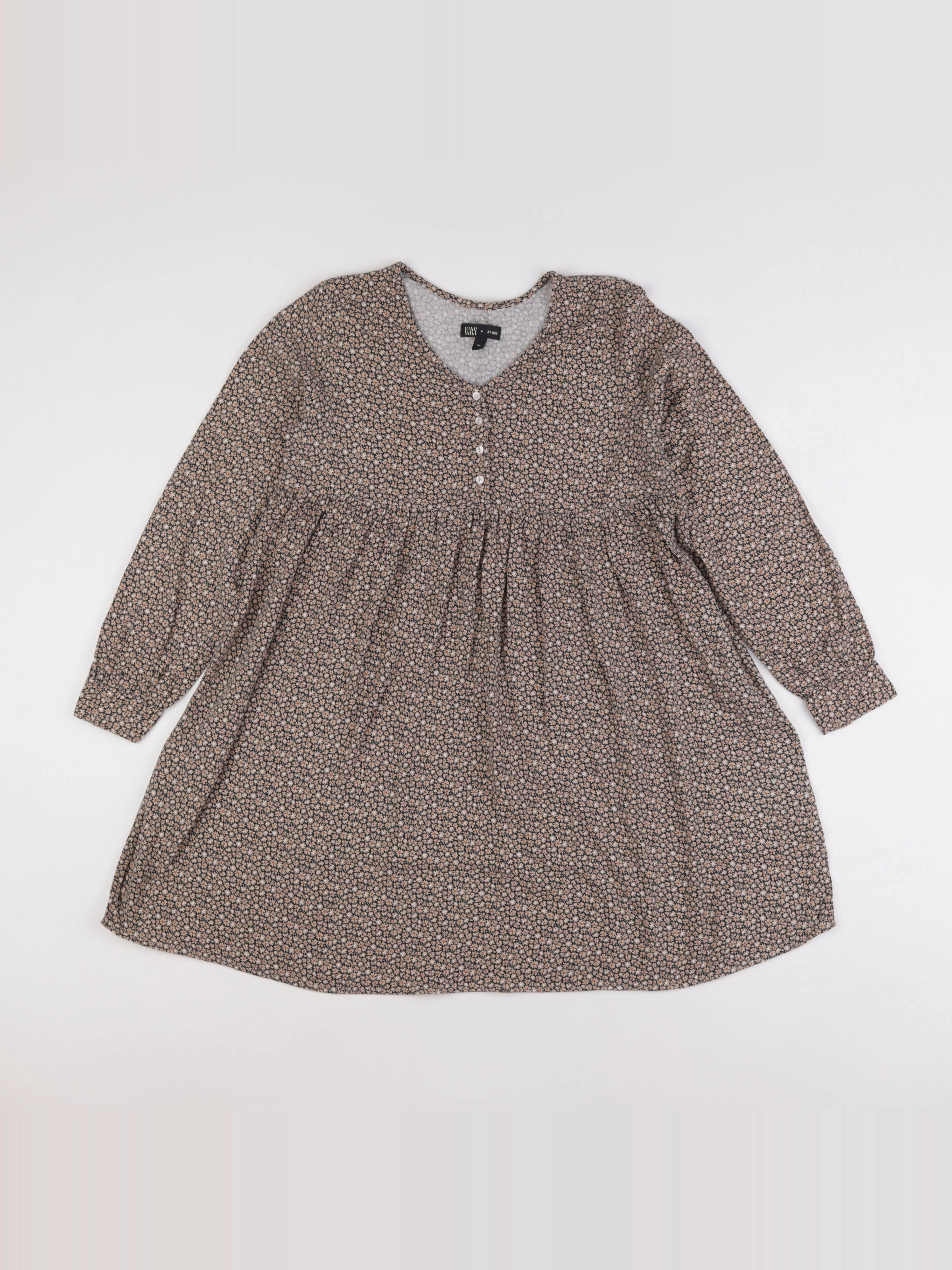 IKKS - robe marron - 12 ans