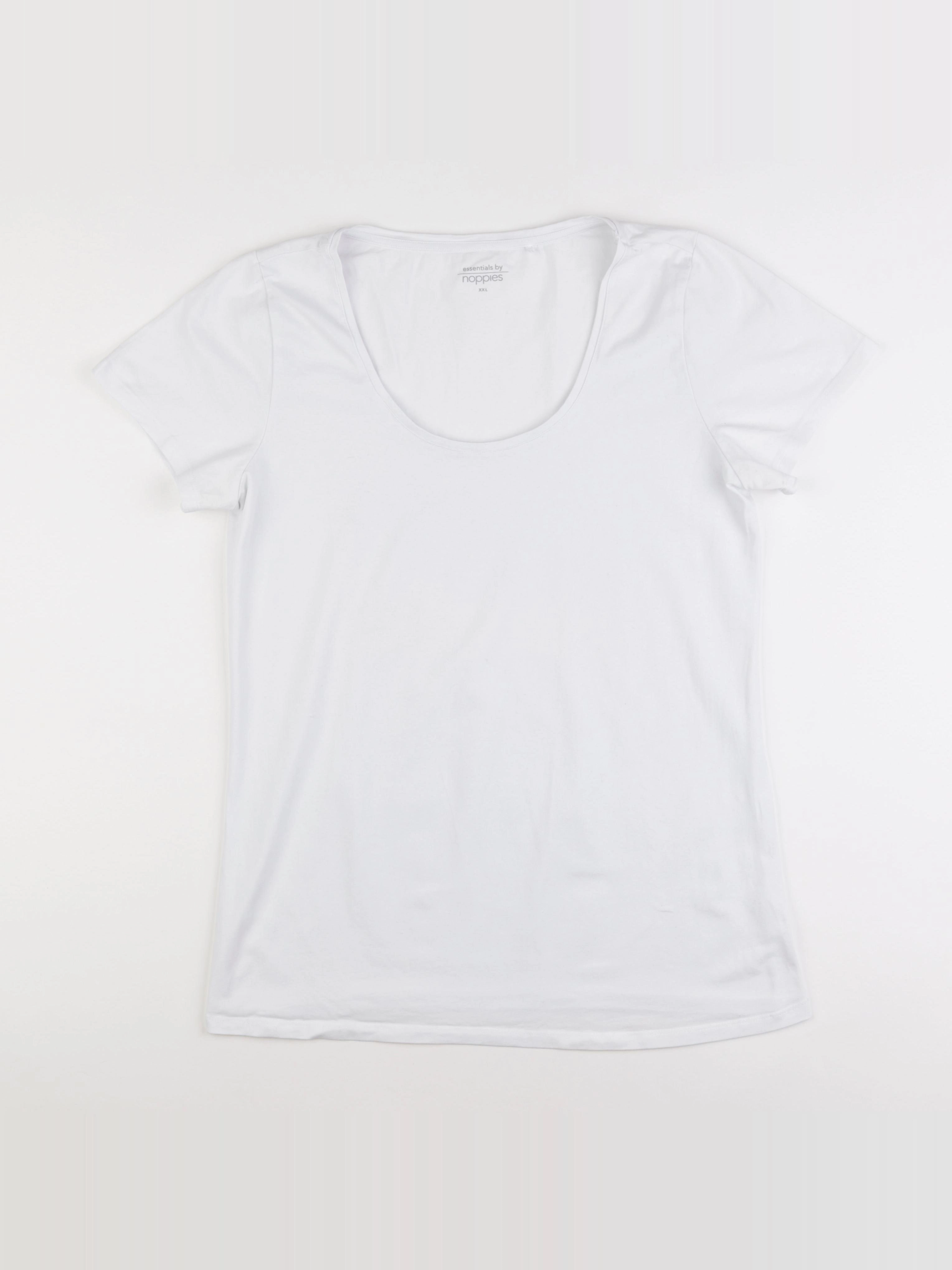 noppies maternité - tee-shirt grossesse blanc - xxl