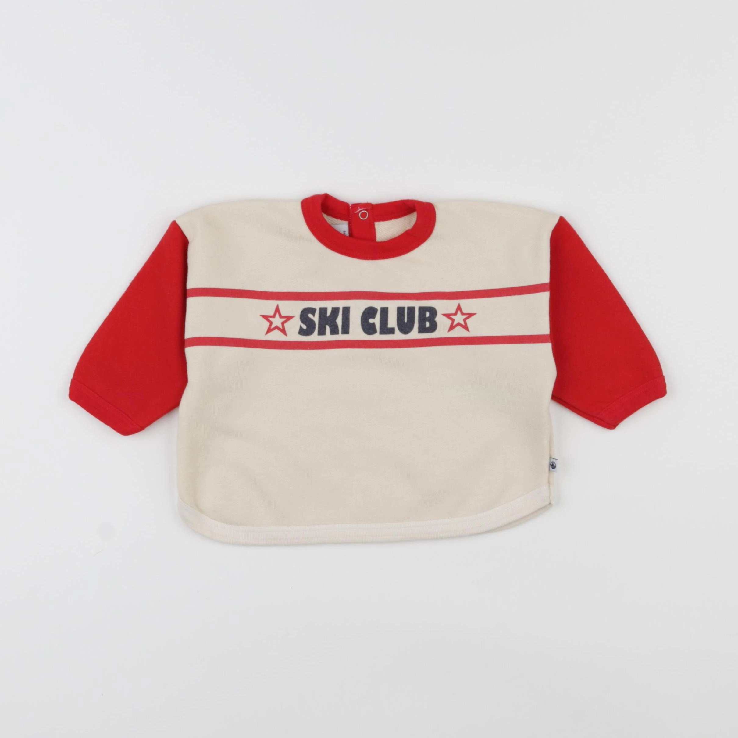 Petit Bateau - sweat multicolore - 6 mois