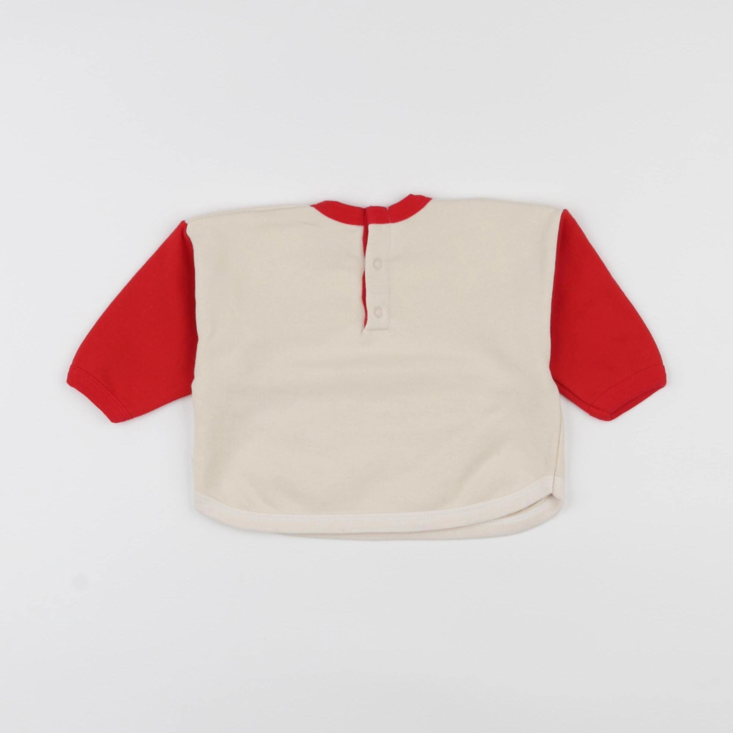 Petit Bateau - sweat multicolore - 6 mois