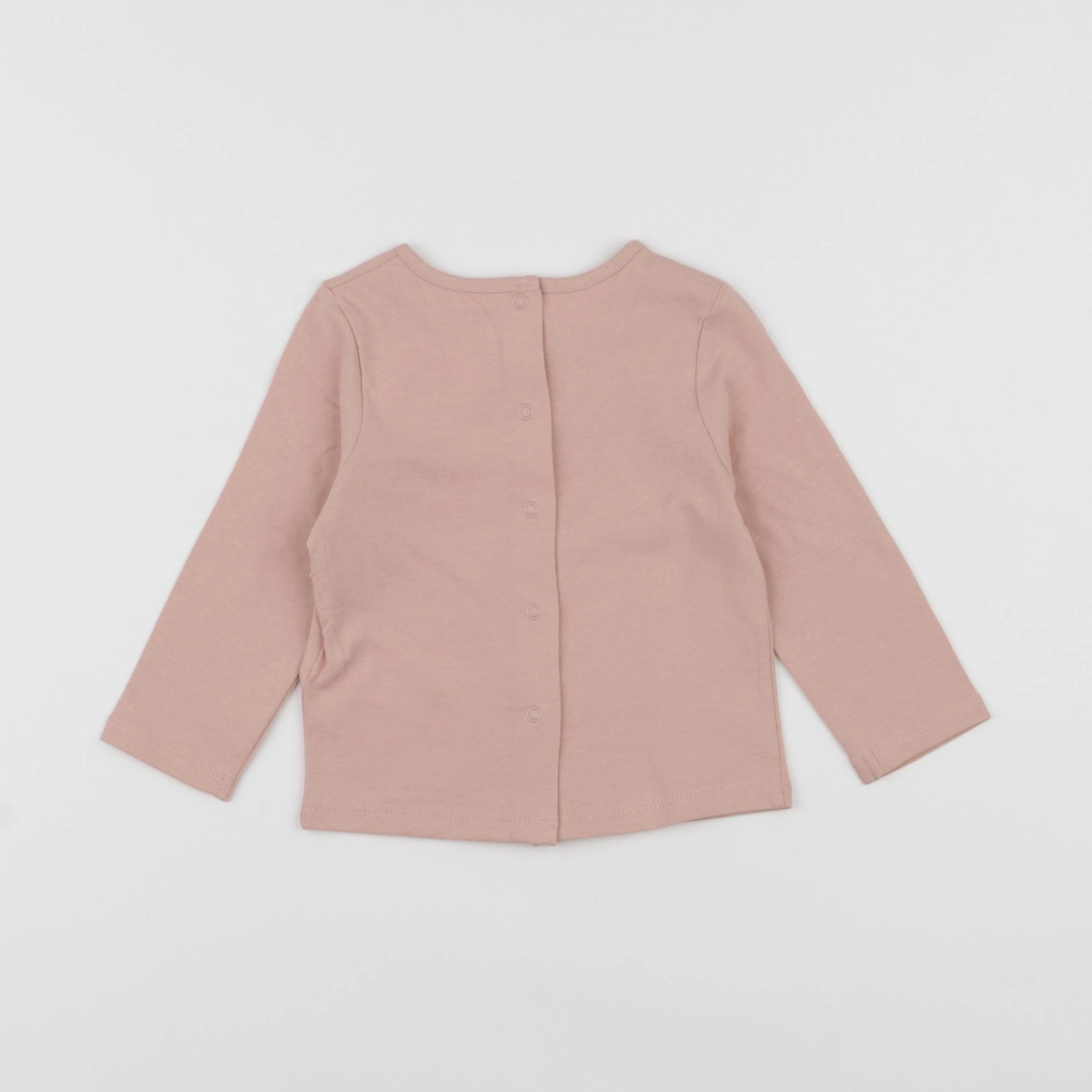 Vertbaudet - tee-shirt rose - 6 mois