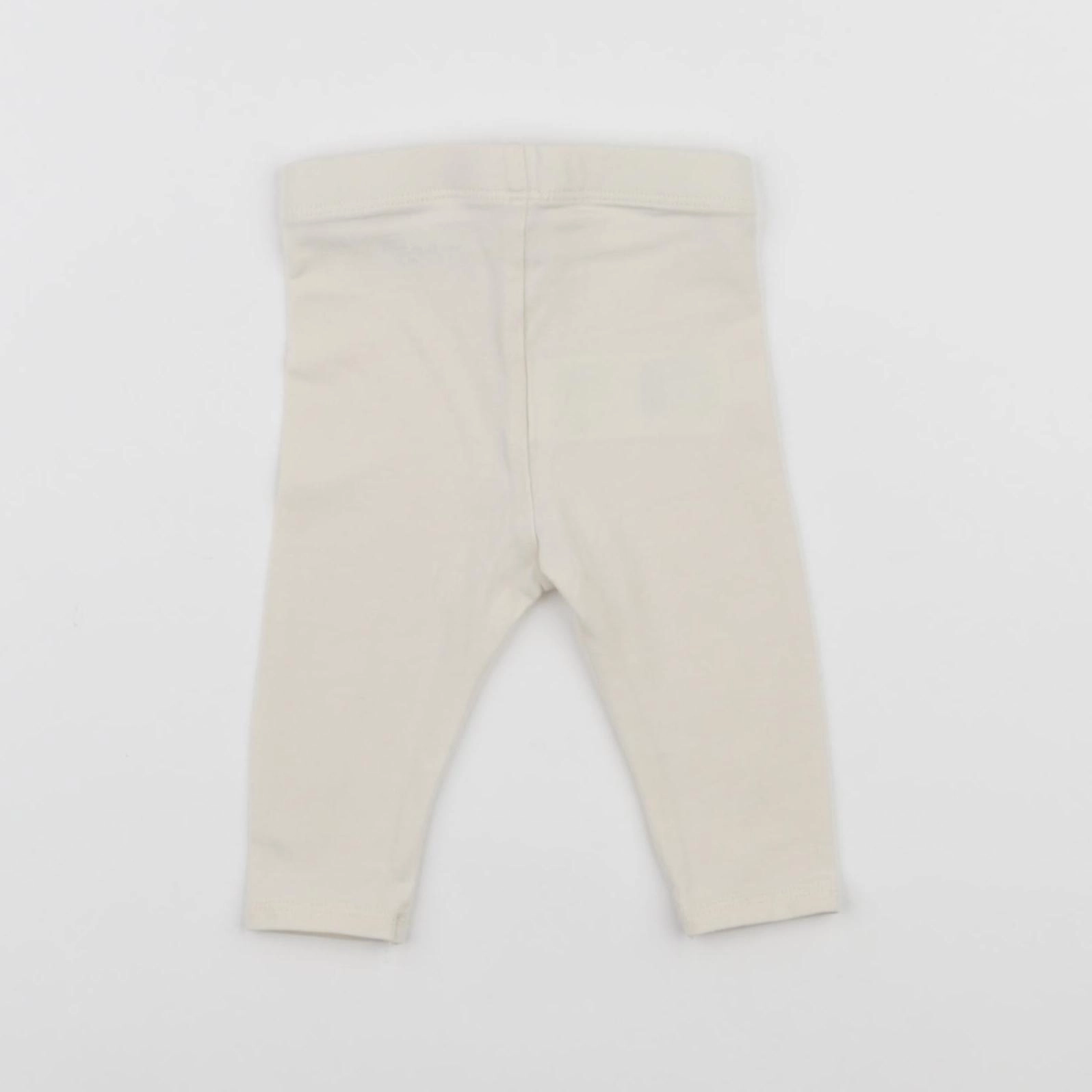 Vertbaudet - legging beige - 3 mois