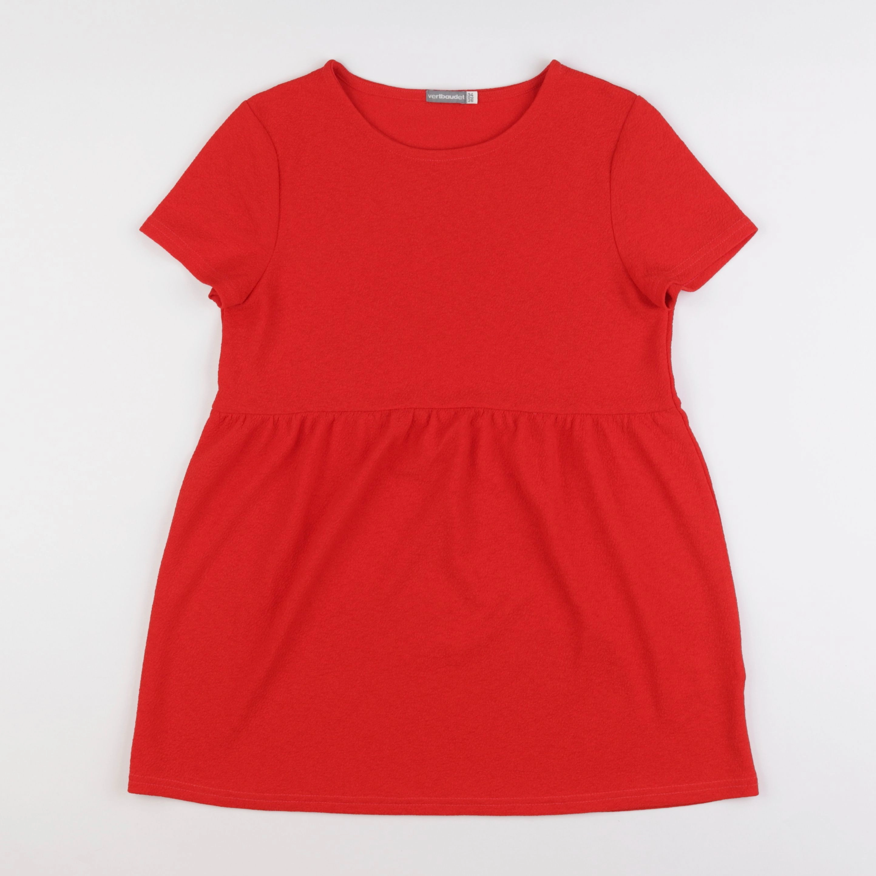 Vertbaudet - blouse grossesse rouge - 34 à 36