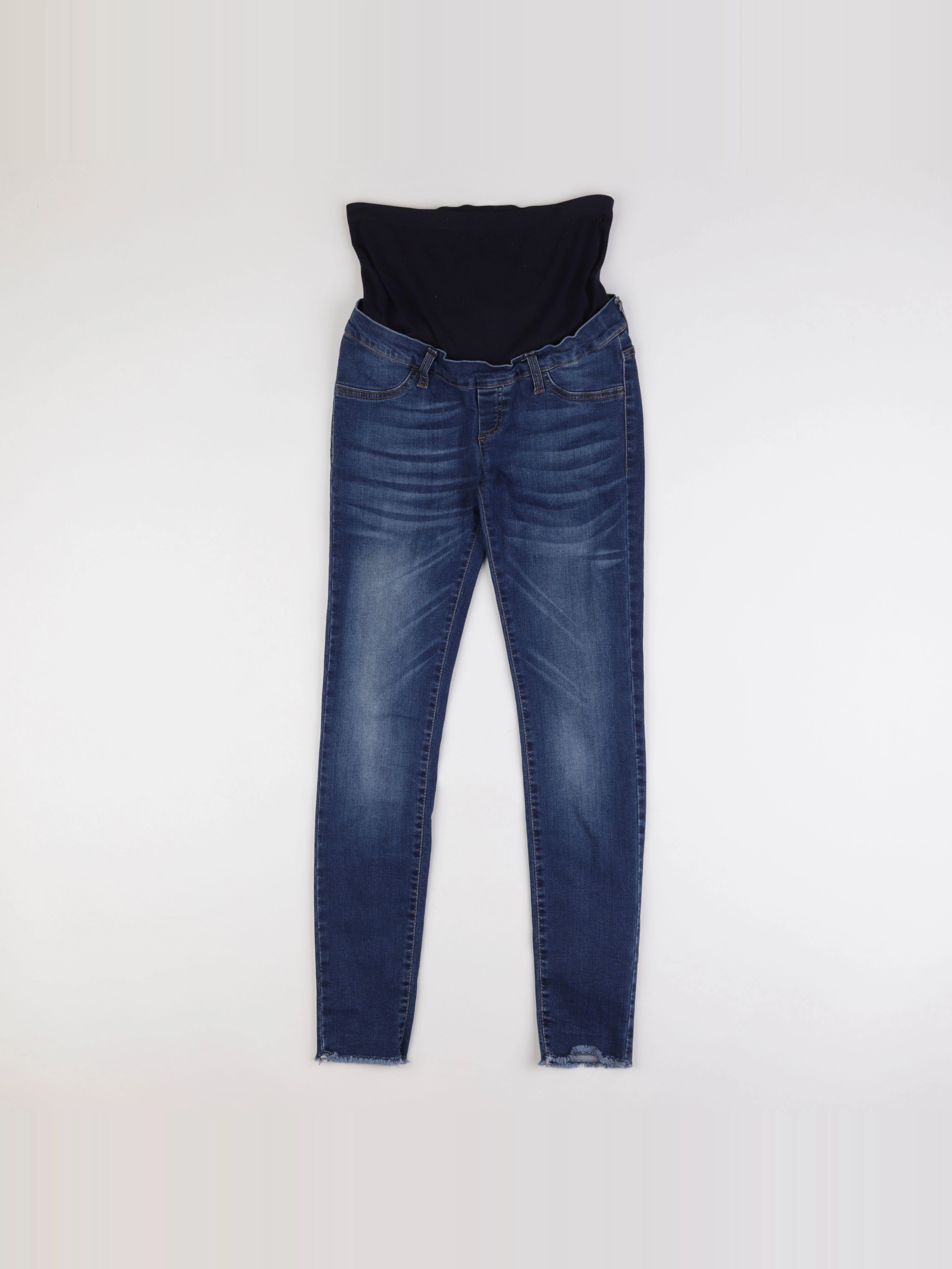 Envie de fraise - jean grossesse bleu - 34