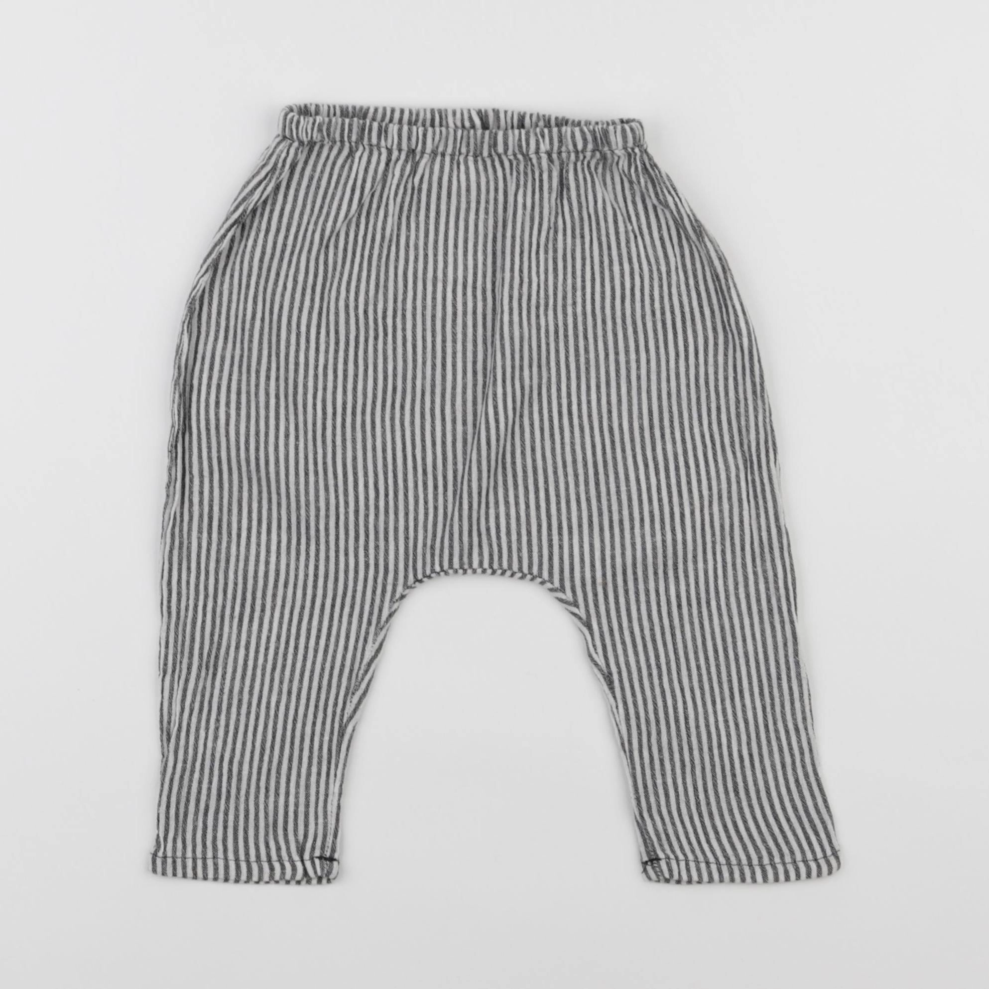 Louis Louise - sarouel noir - 12 mois