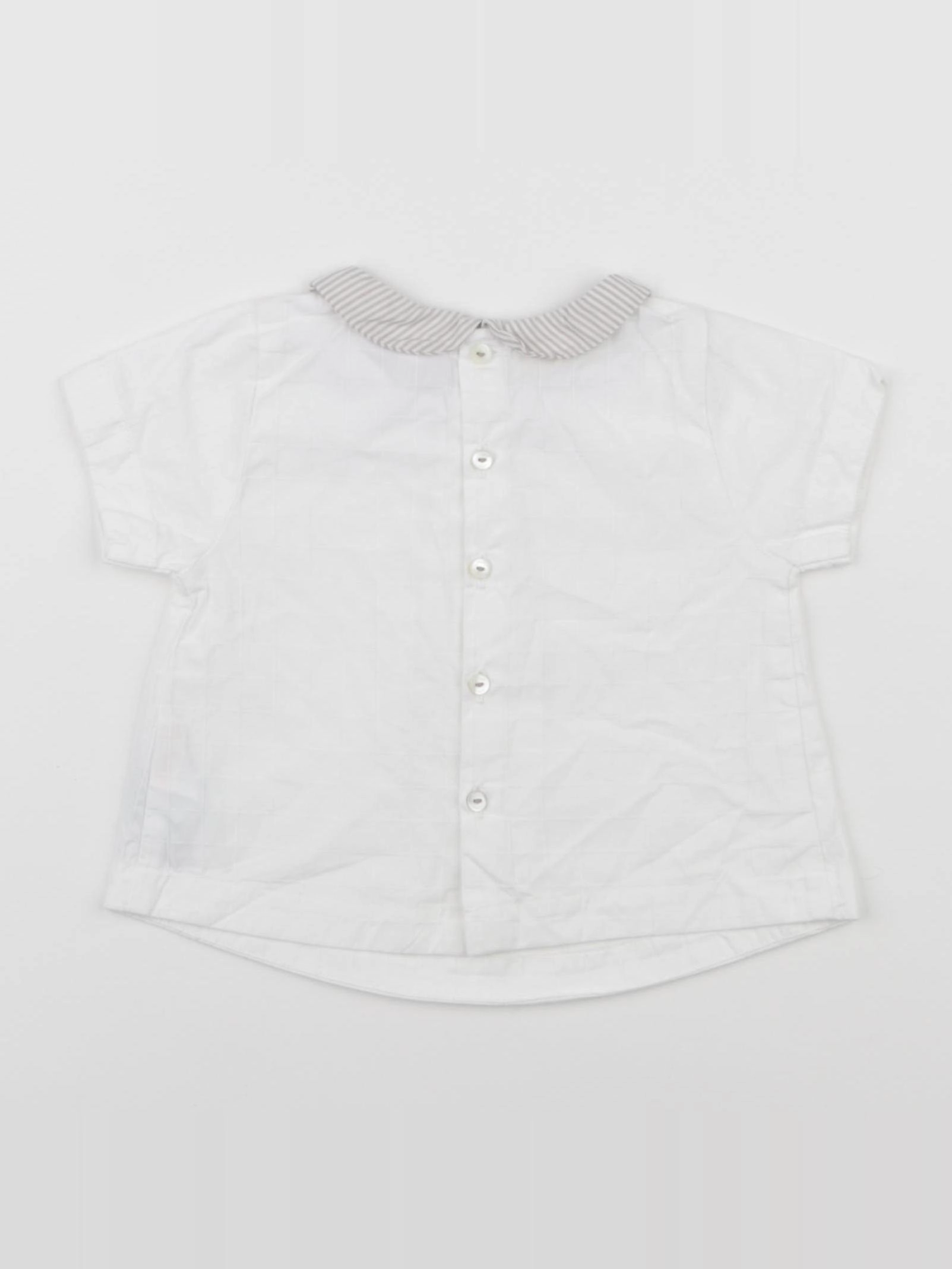 Jacadi - blouse blanc - 6 mois