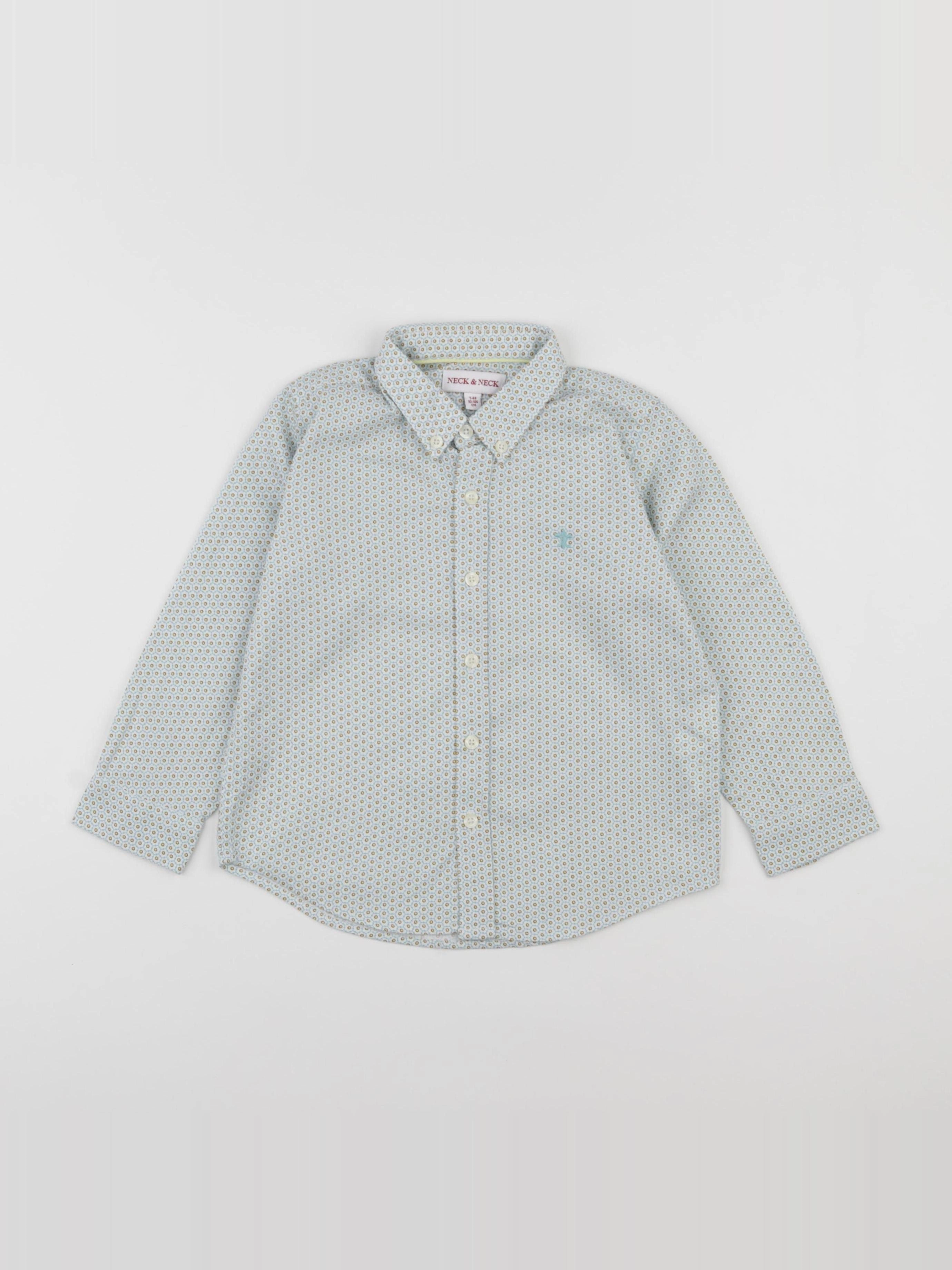 Neck & Neck - chemise multicolore - 4 ans