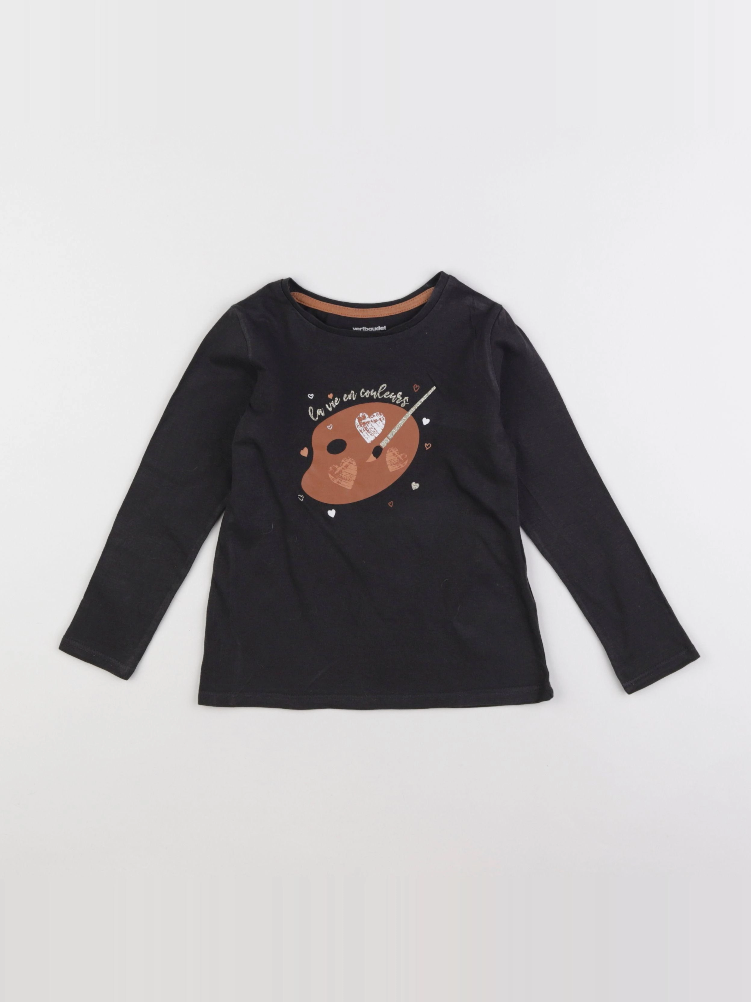 Vertbaudet - tee-shirt multicolore - 4 ans