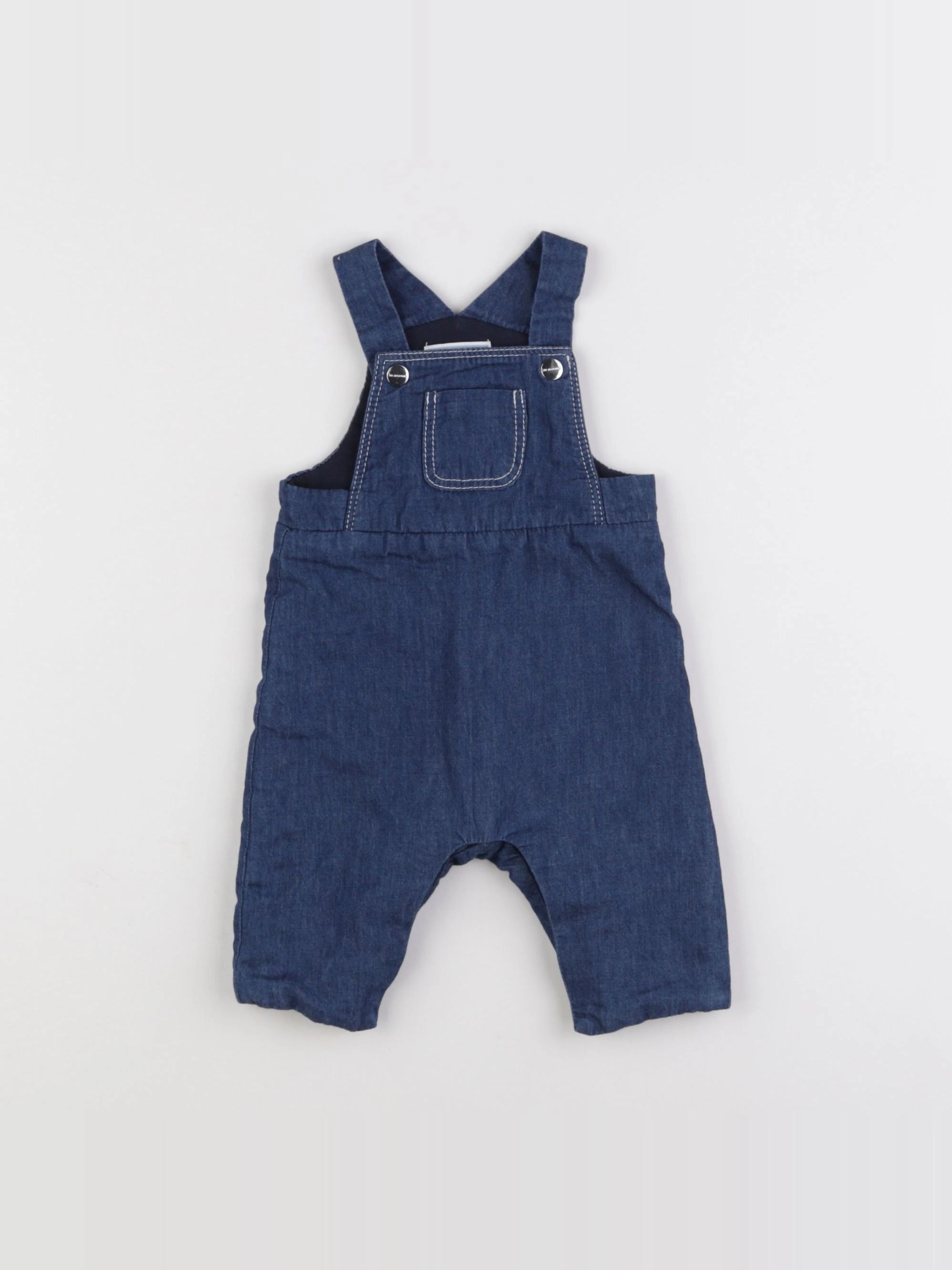 Jacadi - salopette bleu - 3 mois