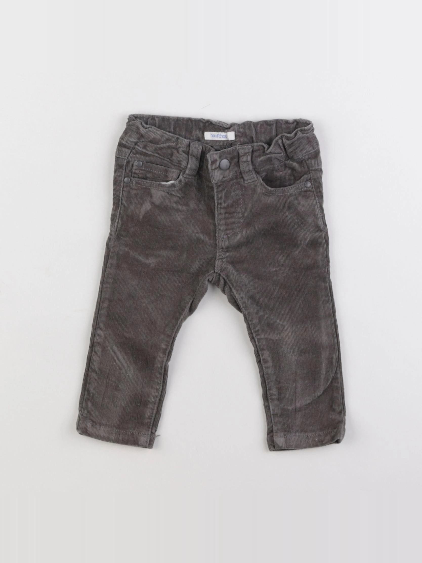 Boutchou - pantalon gris - 6 mois
