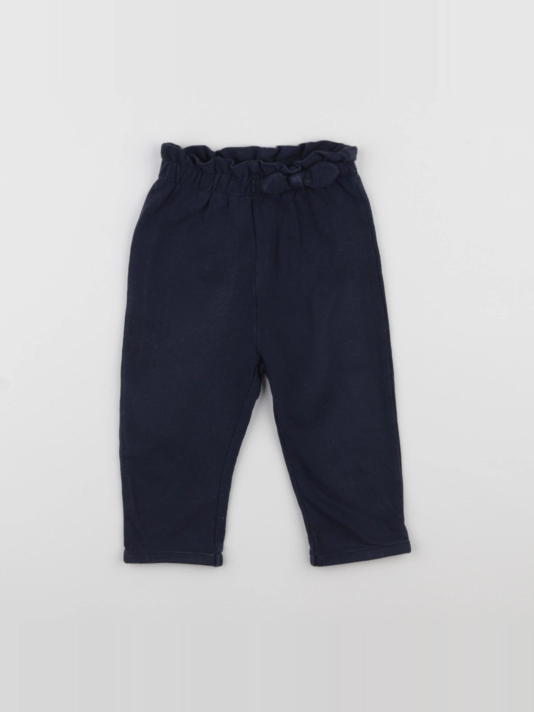 Vertbaudet - jogging bleu - 18 mois