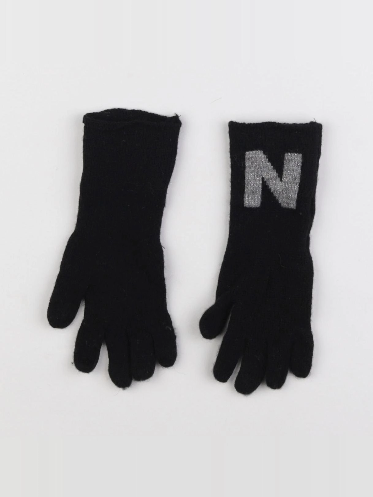 IKKS - gants noir - 8/12 ans